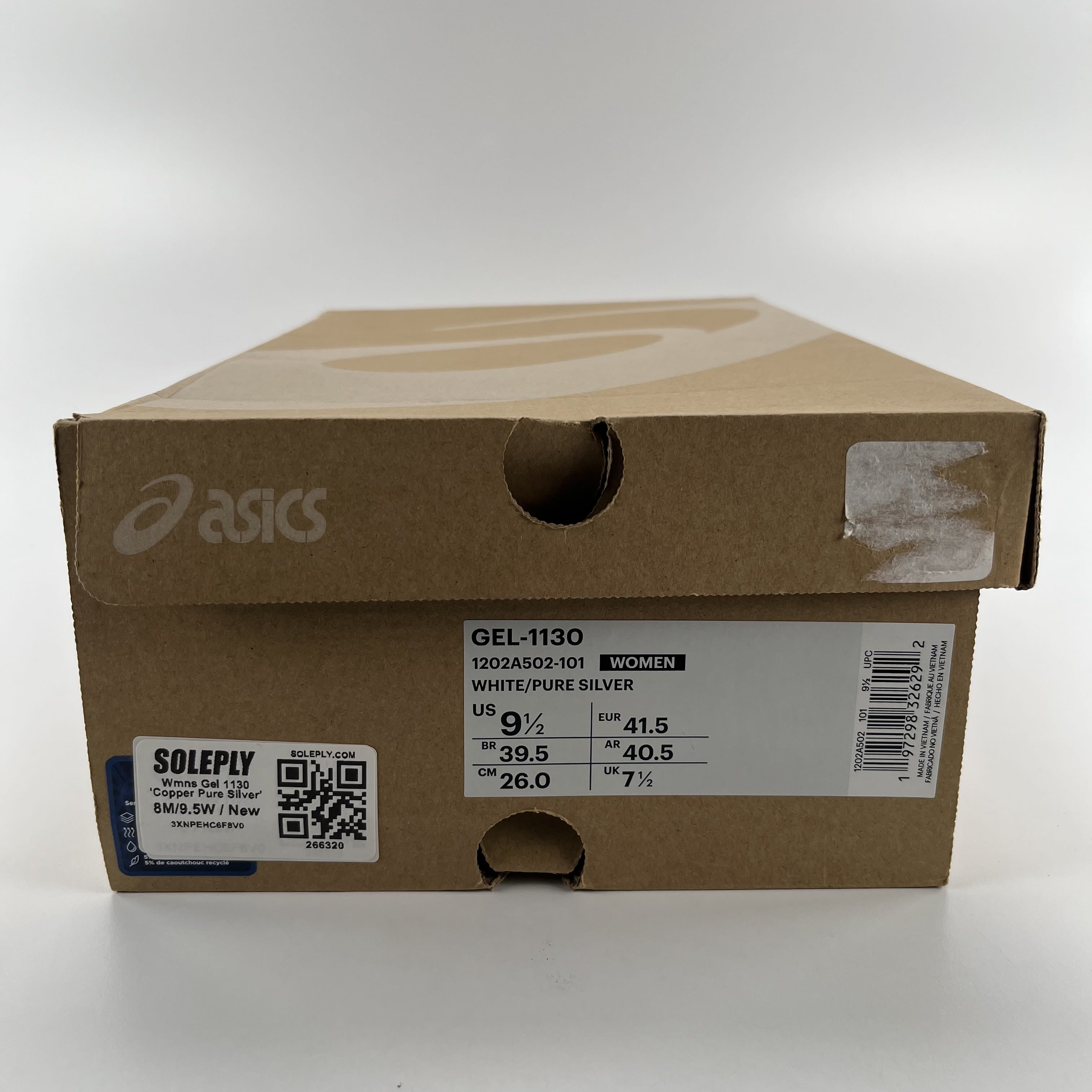 266320 ASICS Gel-1130 White Pure Silver Bronze (Women's)