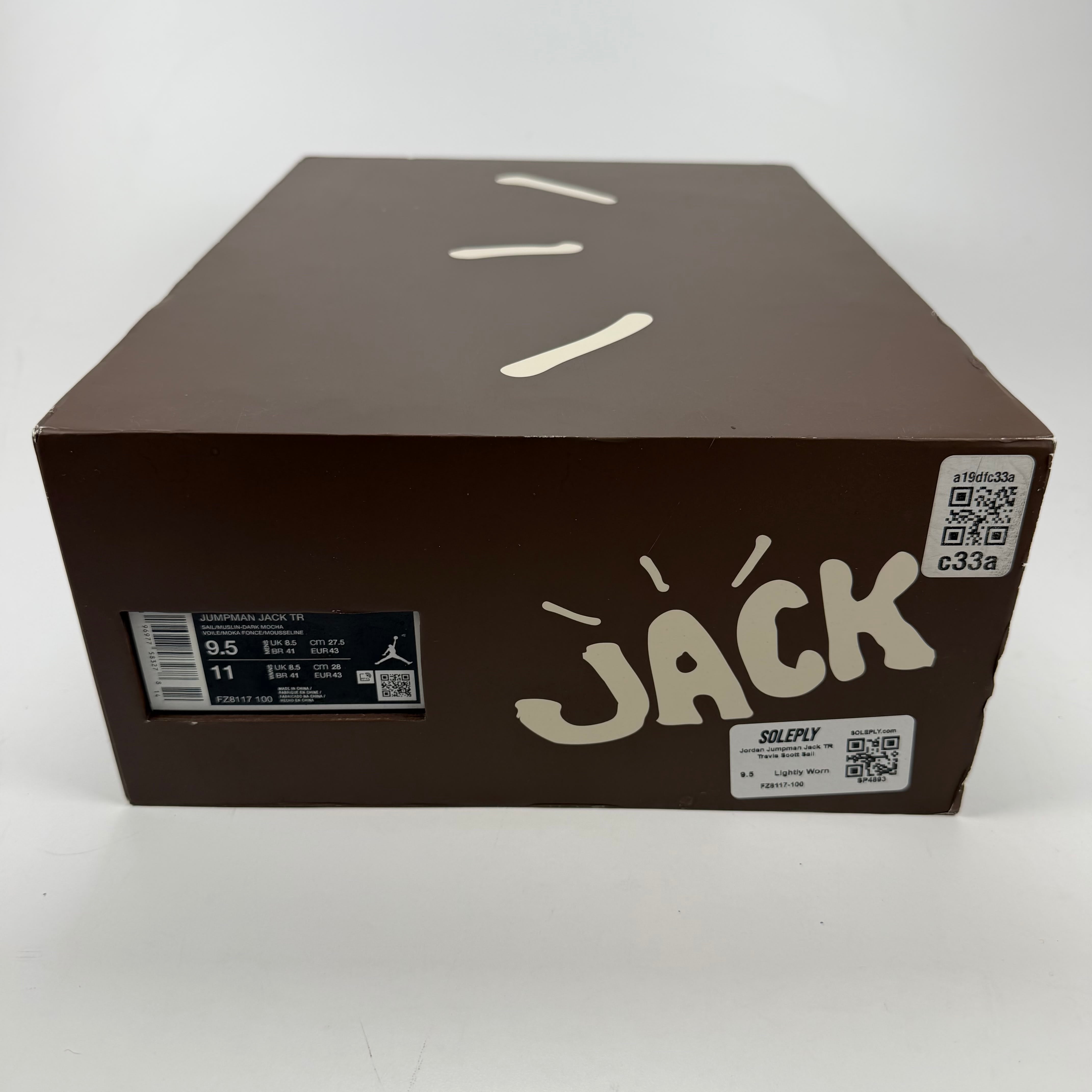 SP4893 Jordan Jumpman Jack TR Travis Scott Sail