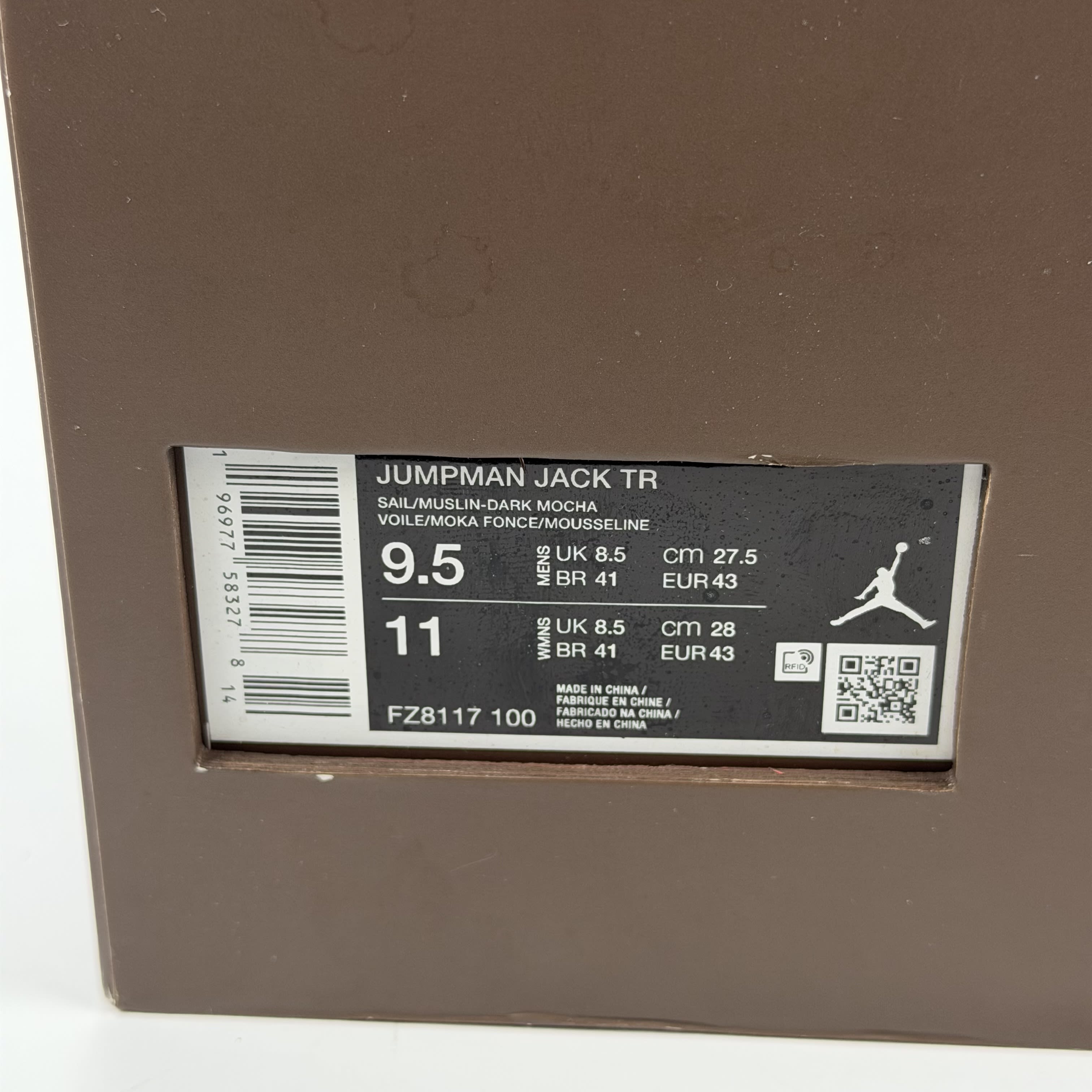 SP4893 Jordan Jumpman Jack TR Travis Scott Sail