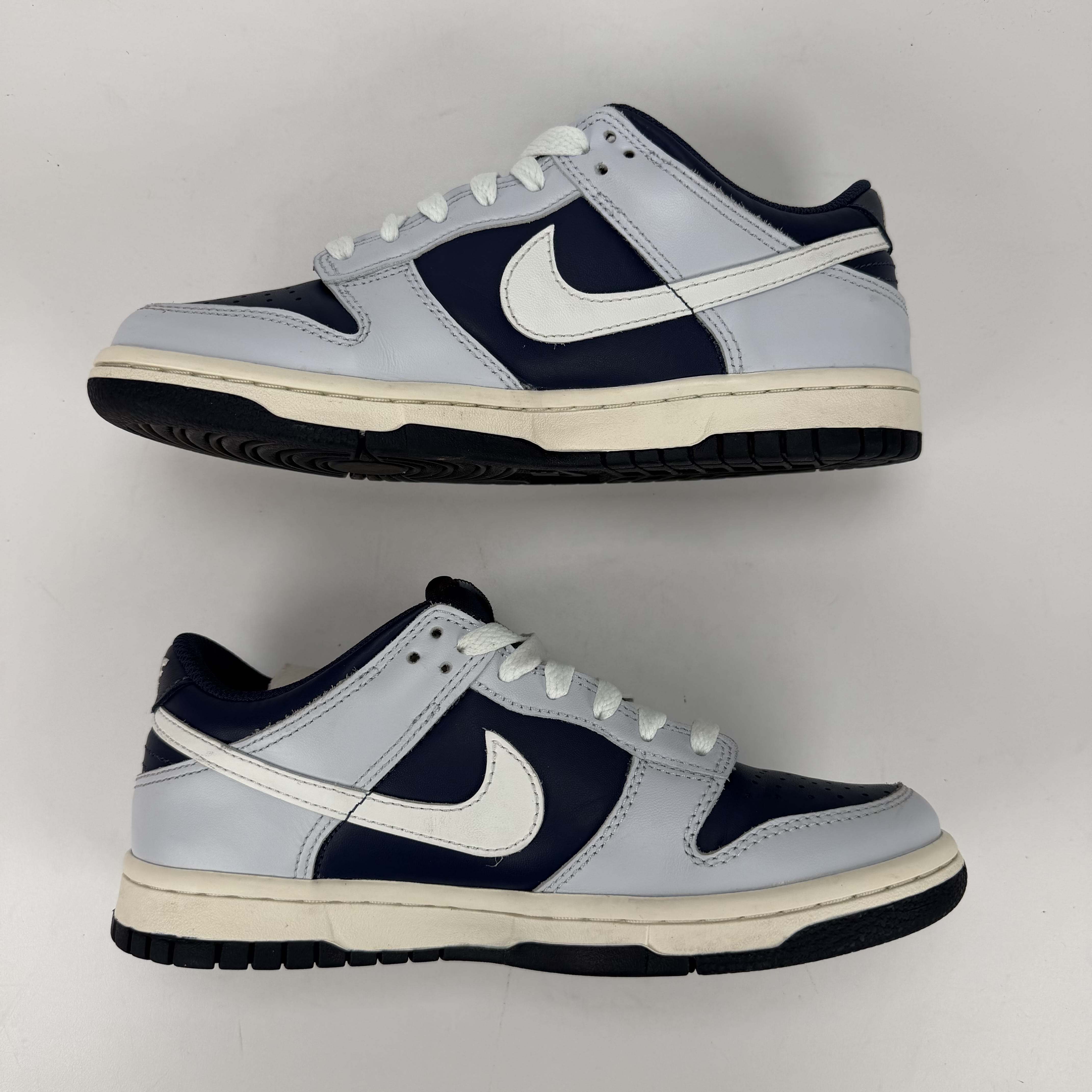 SP4769 Nike Dunk Low Football Grey Midnight Navy (GS)