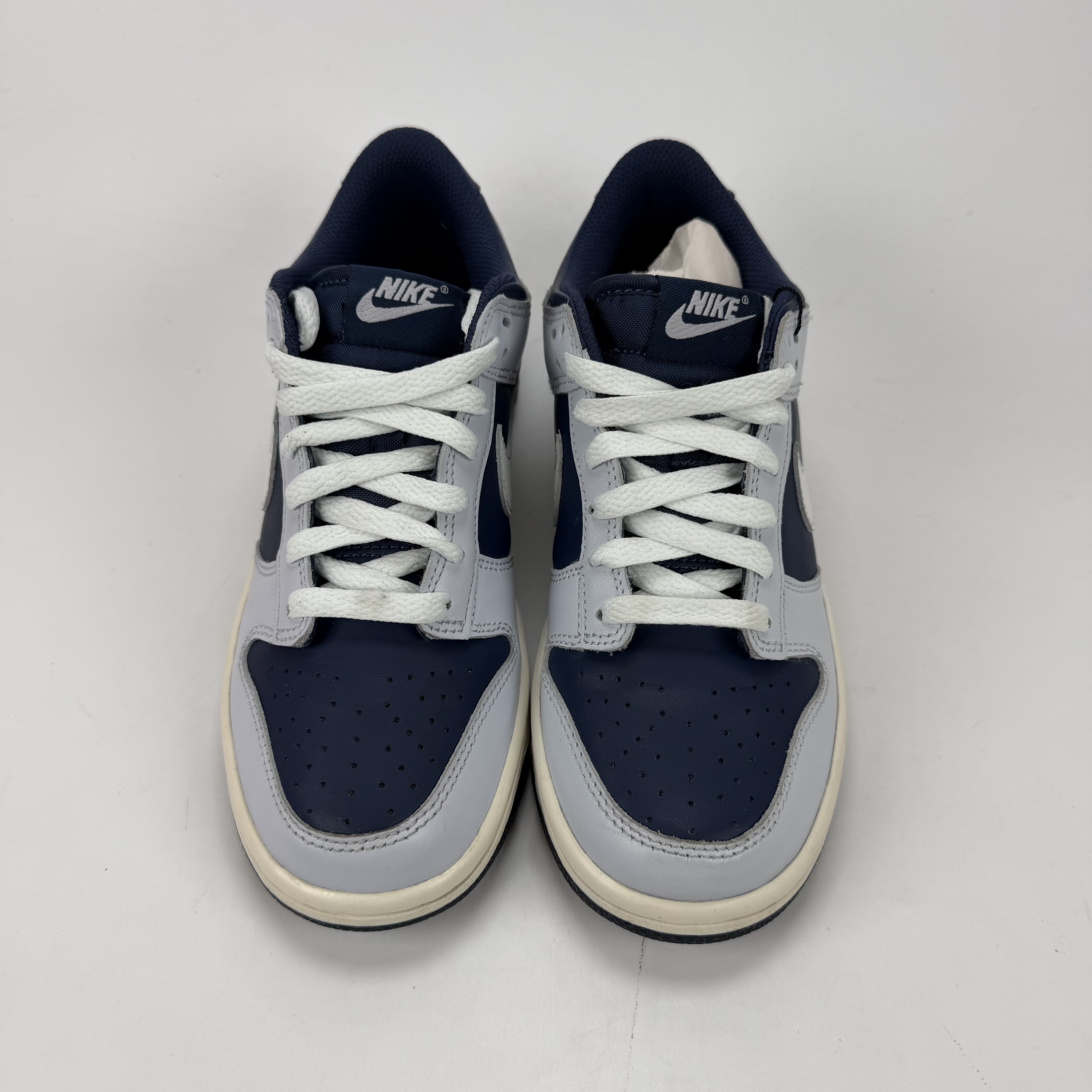 SP4769 Nike Dunk Low Football Grey Midnight Navy (GS)