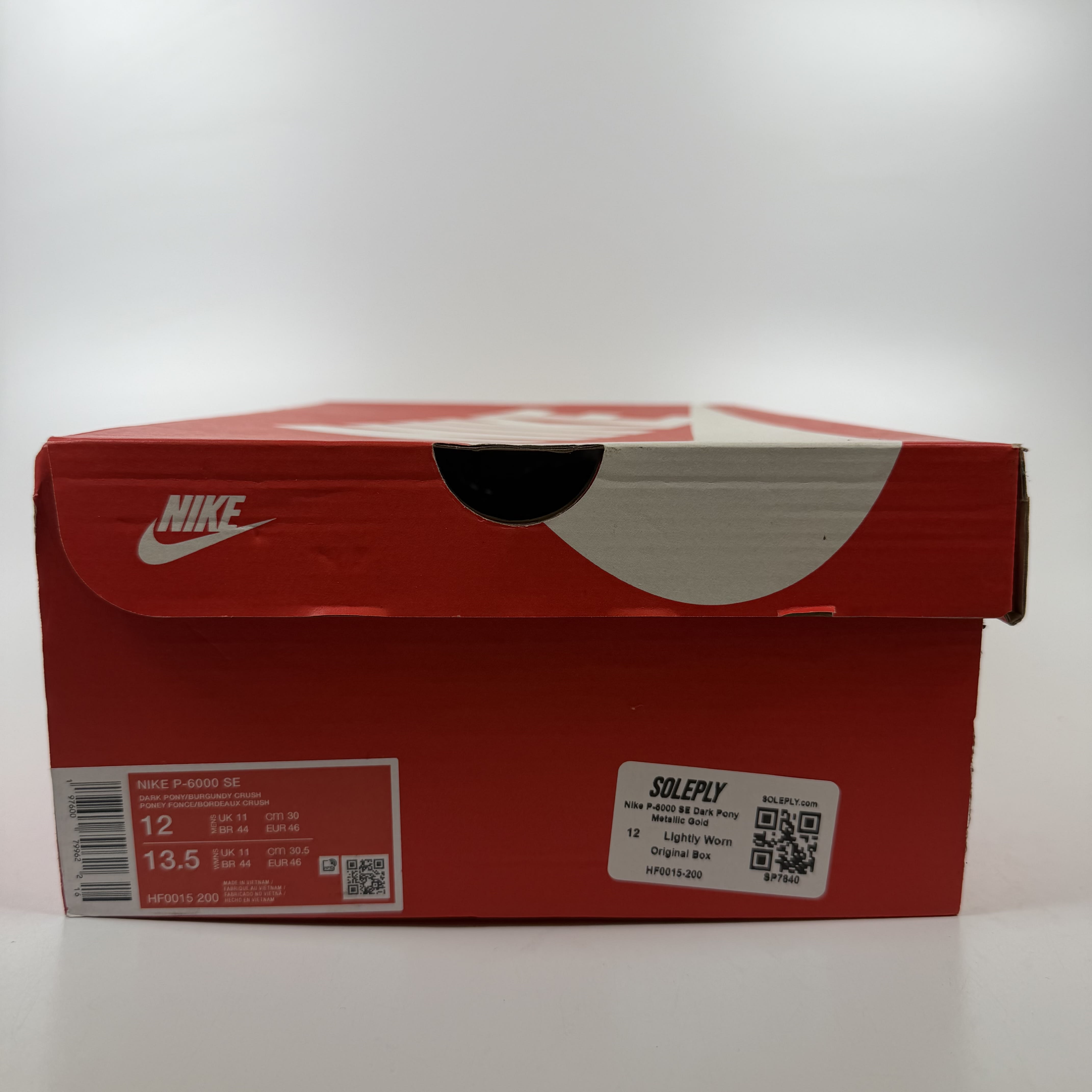 SP7840 Nike P-6000 SE Dark Pony Metallic Gold