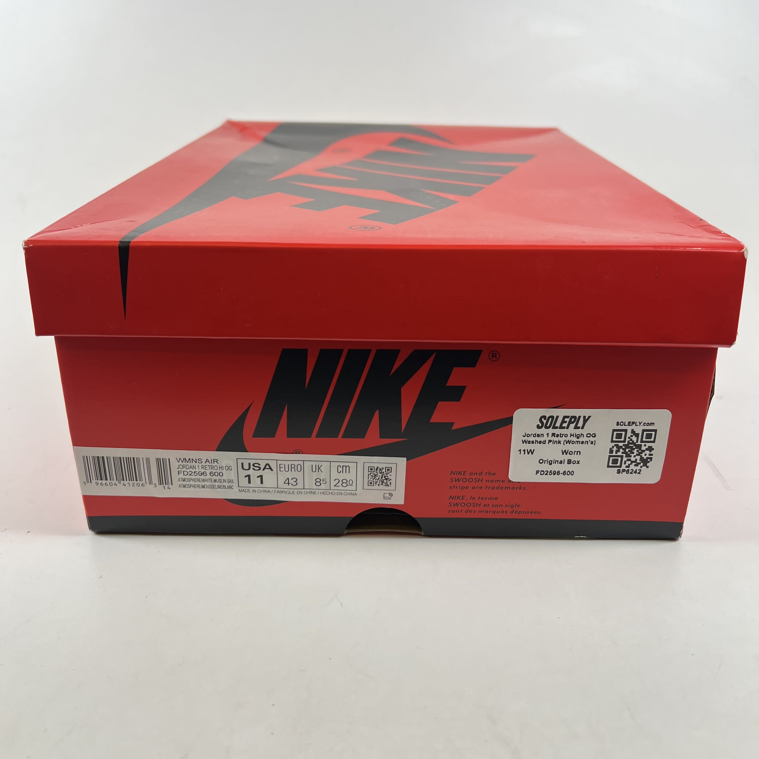 SP6242 Jordan 1 Retro High OG Washed Pink (Women's)