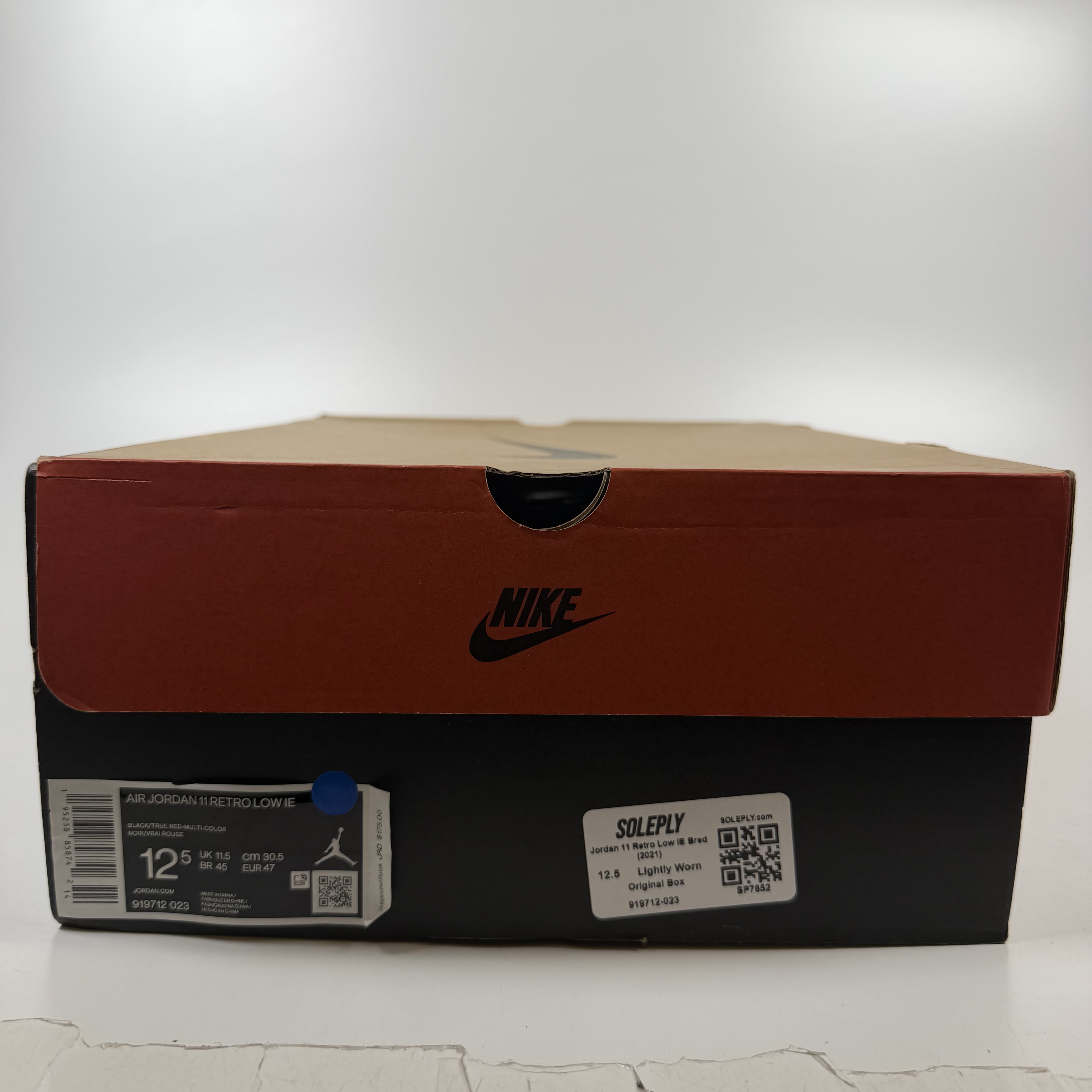 SP7852 Jordan 11 Retro Low IE Bred (2021)