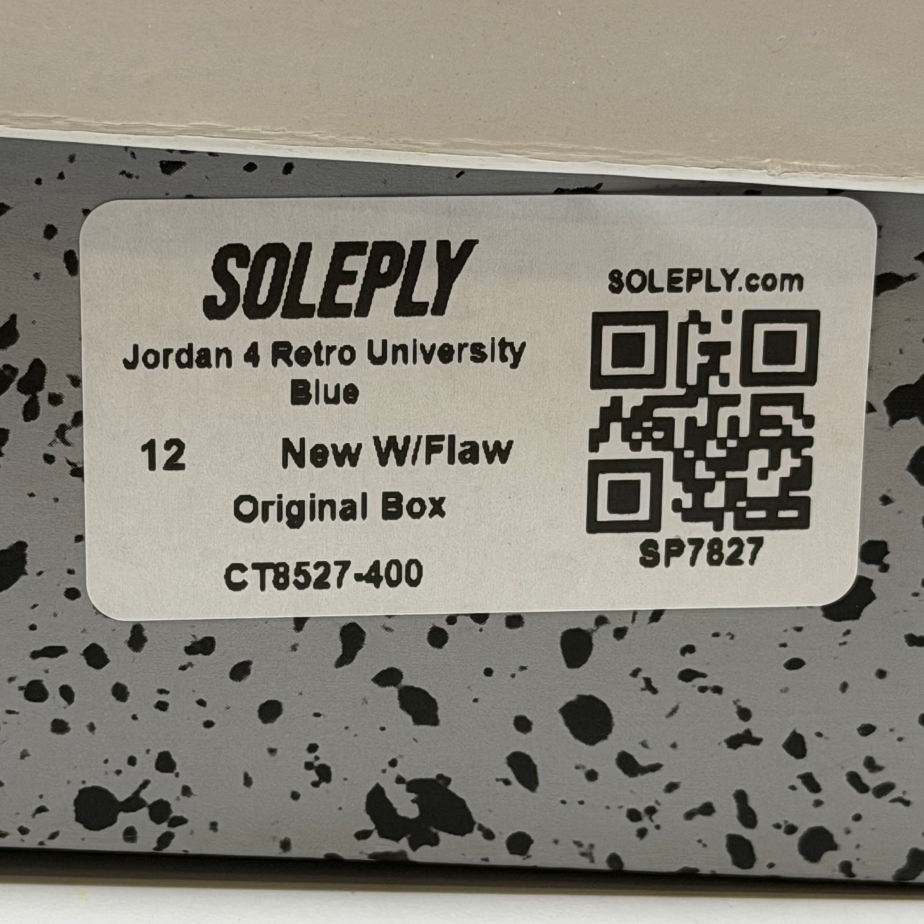 SP7827 Jordan 4 Retro University Blue