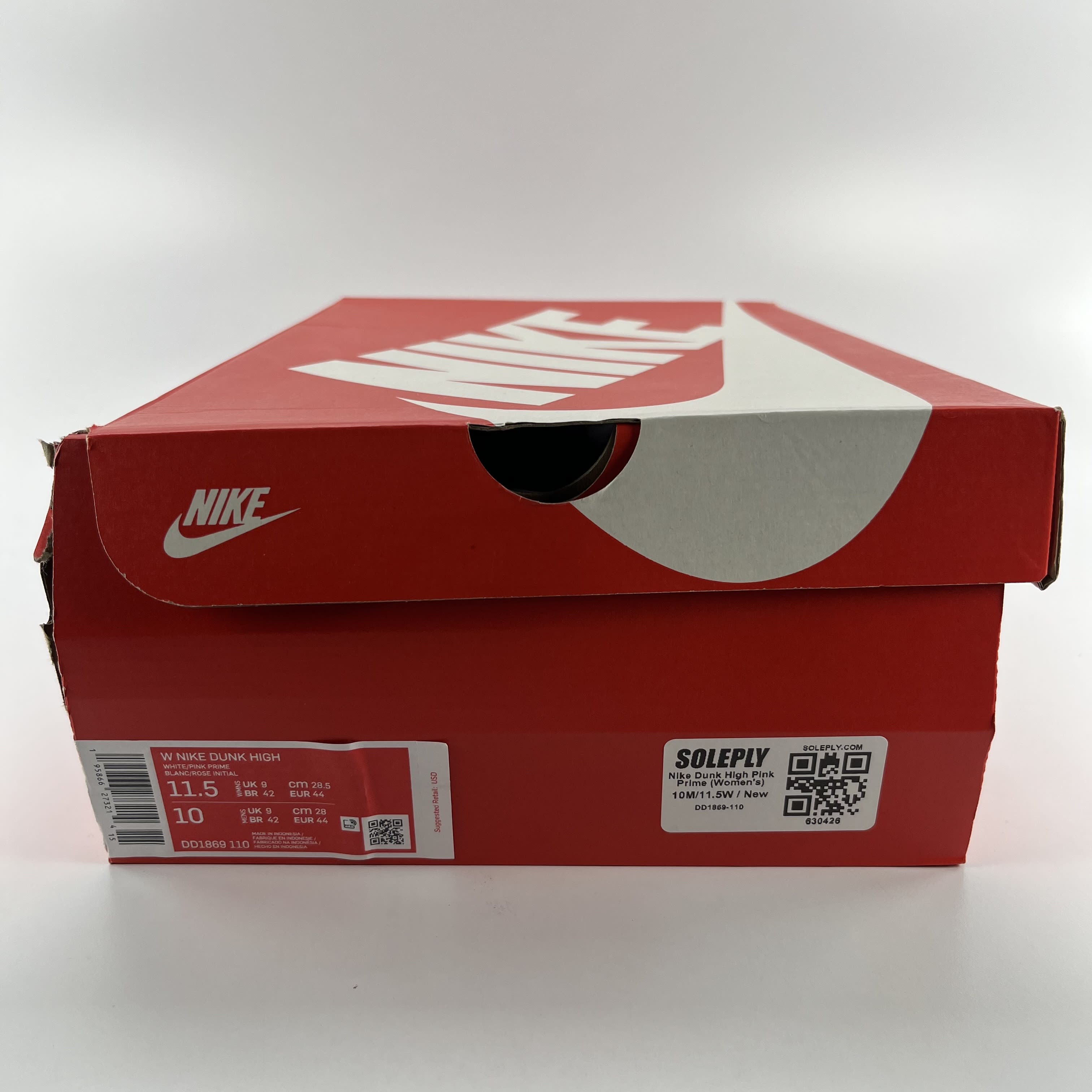 630426 Nike Dunk High Pink Prime (Women's)