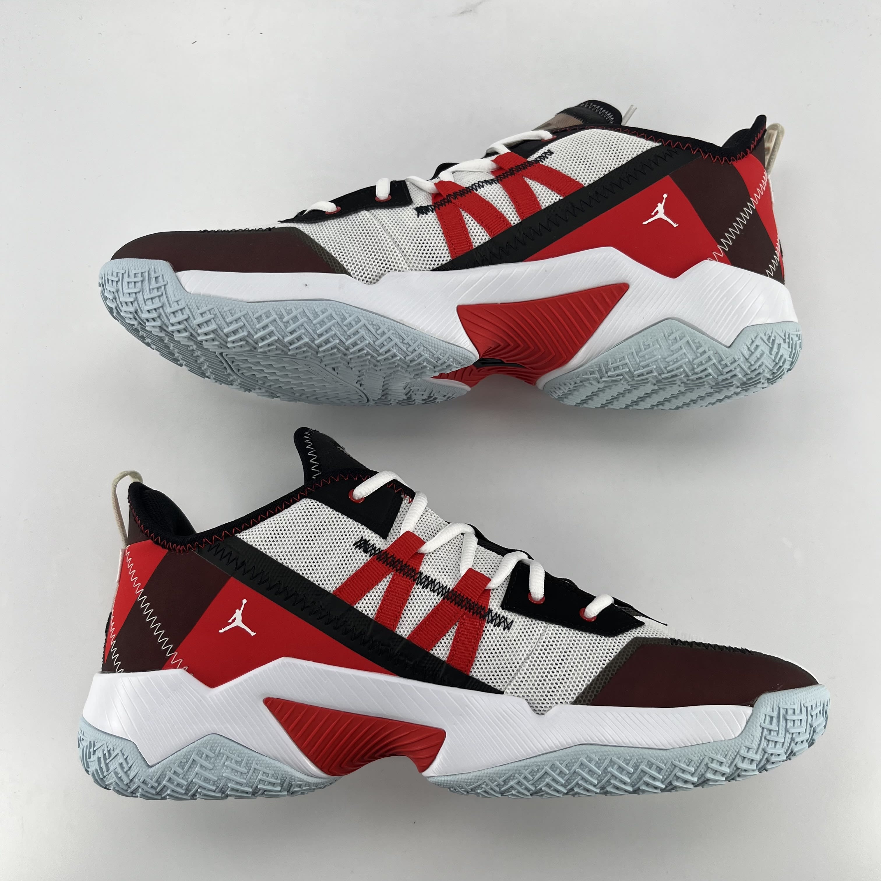 437695 Jordan One Take 2 'White University Red'