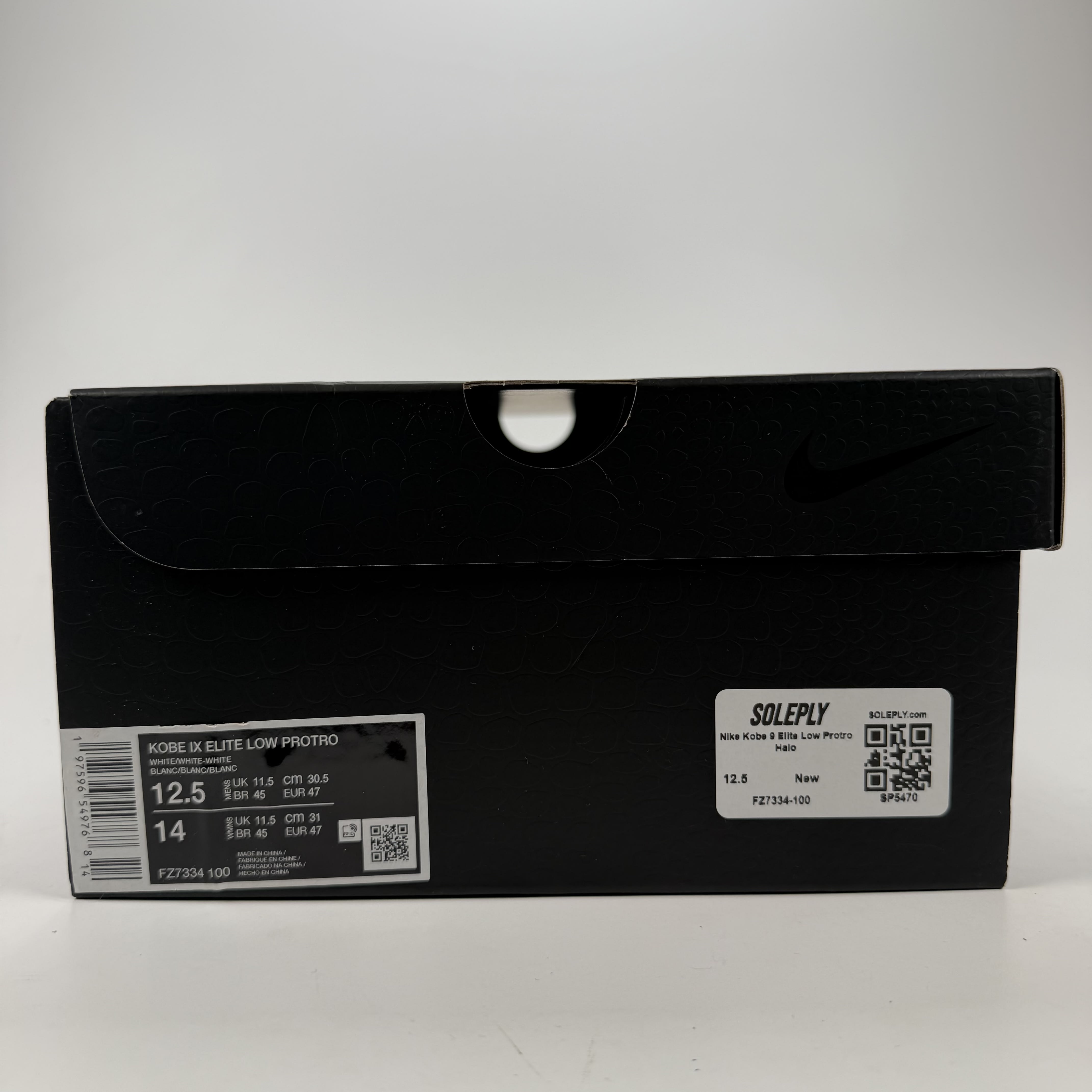 SP5470 Nike Kobe 9 Elite Low Protro Halo