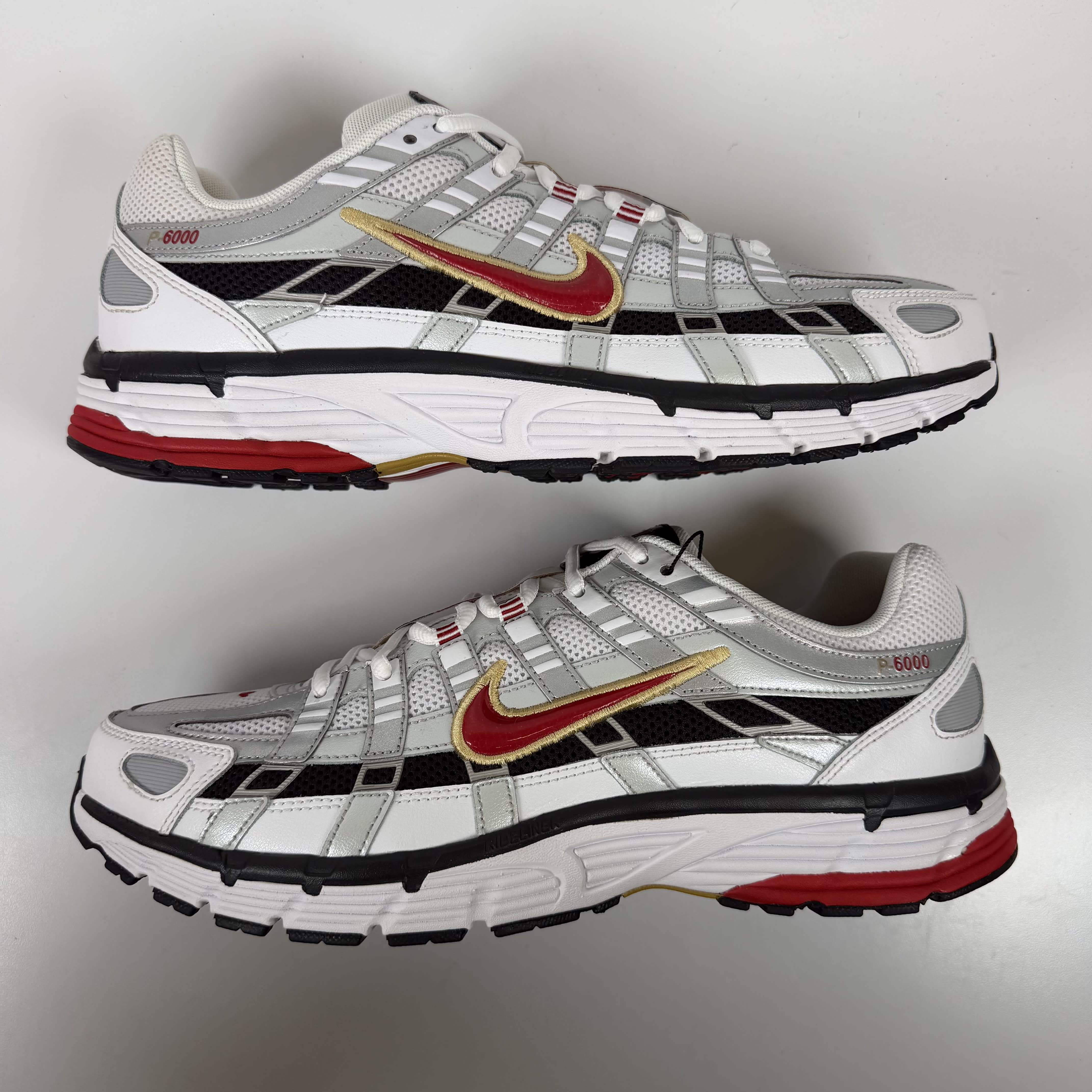 SP7802 Nike P-6000 Platinum Varsity Red
