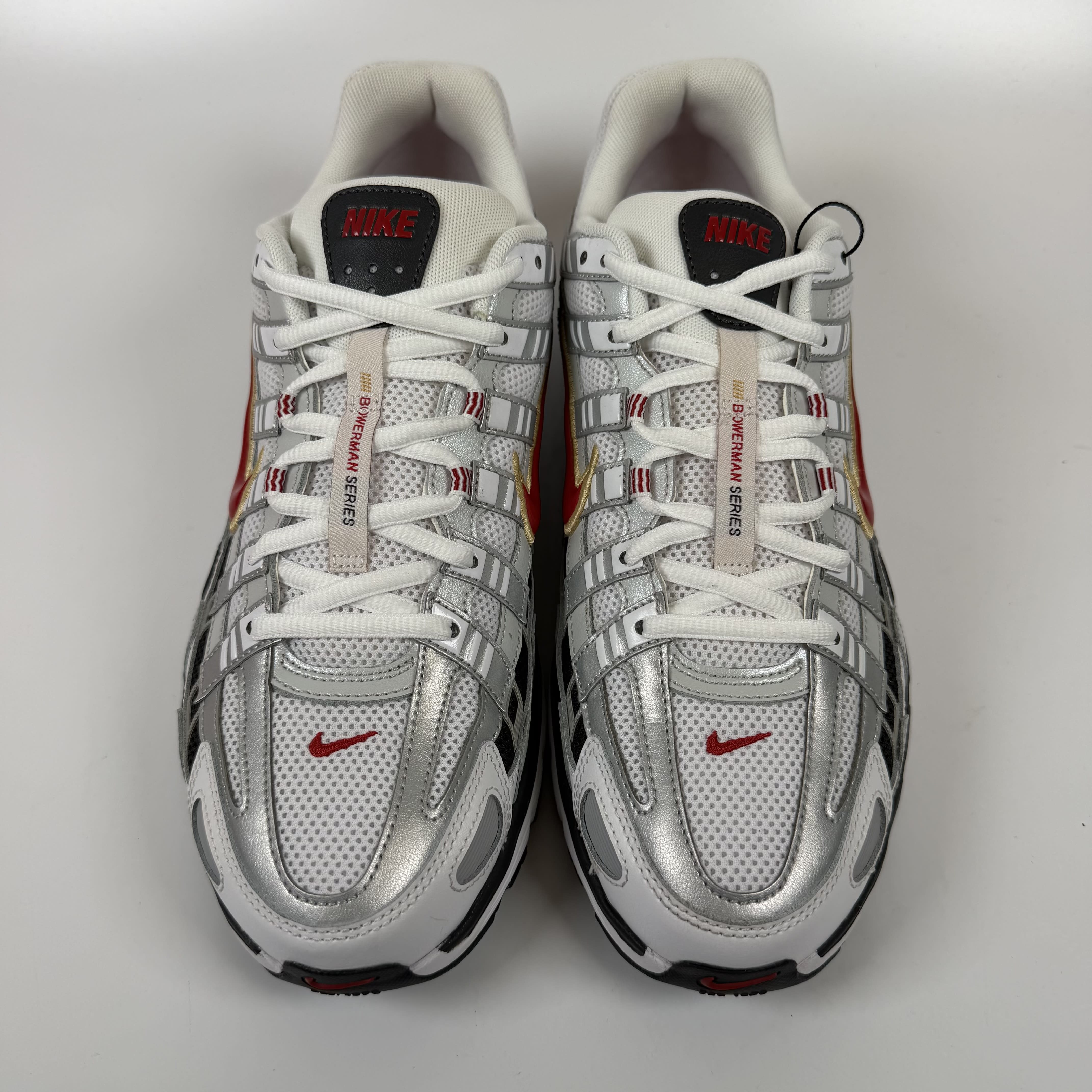 SP7802 Nike P-6000 Platinum Varsity Red
