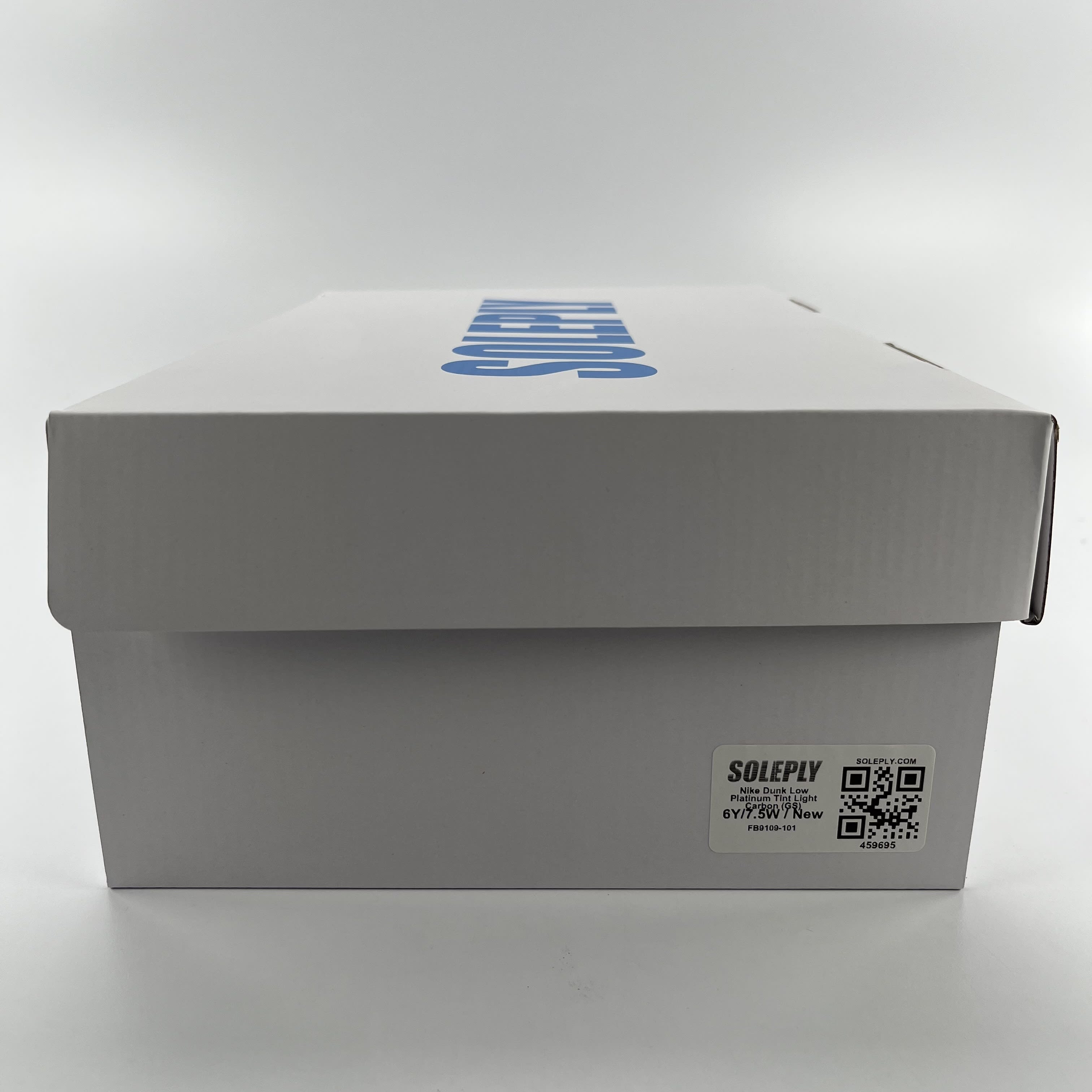 459695 Nike Dunk Low Platinum Tint Light Carbon (GS)