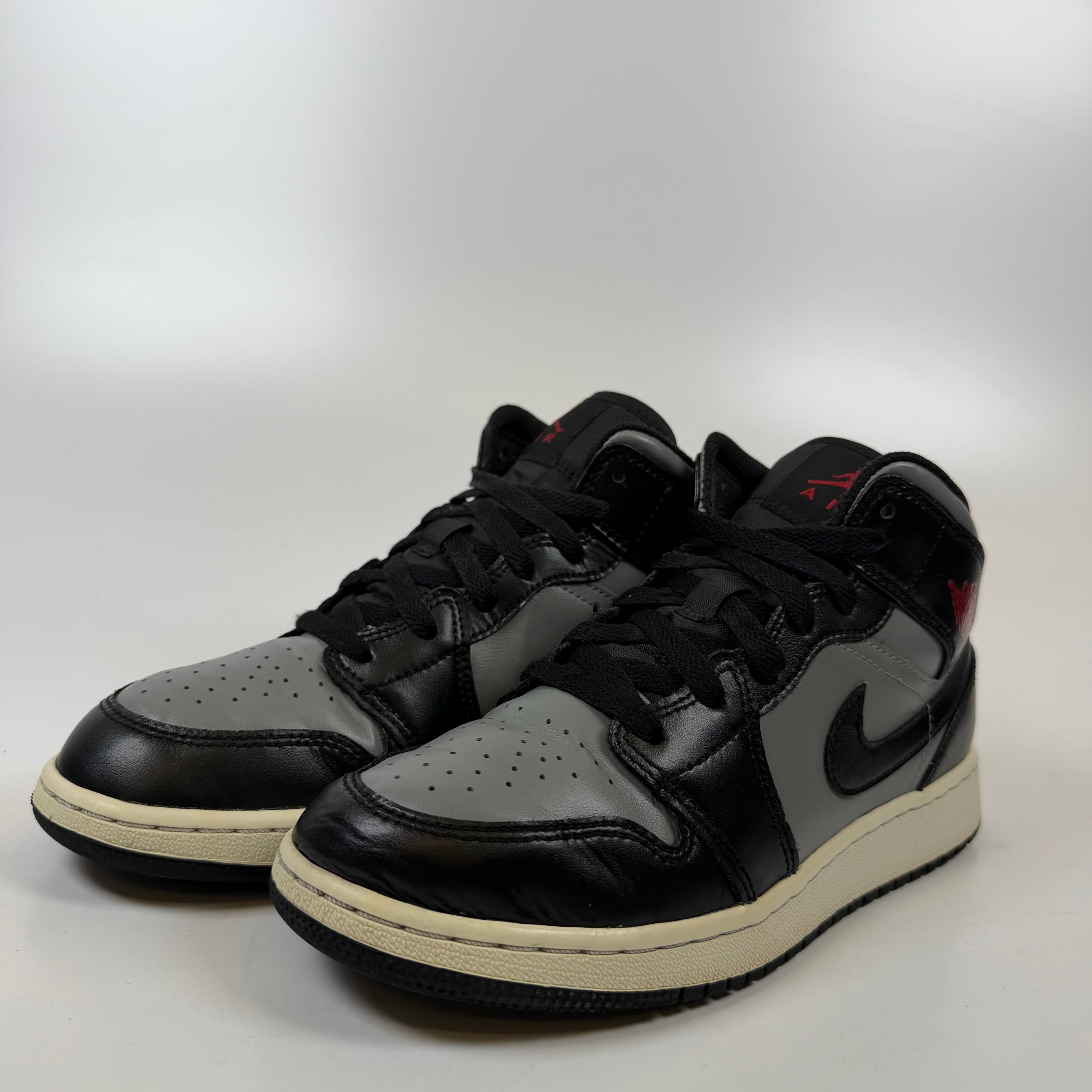 648071 Air Jordan 1 Mid GS 'Shadow'