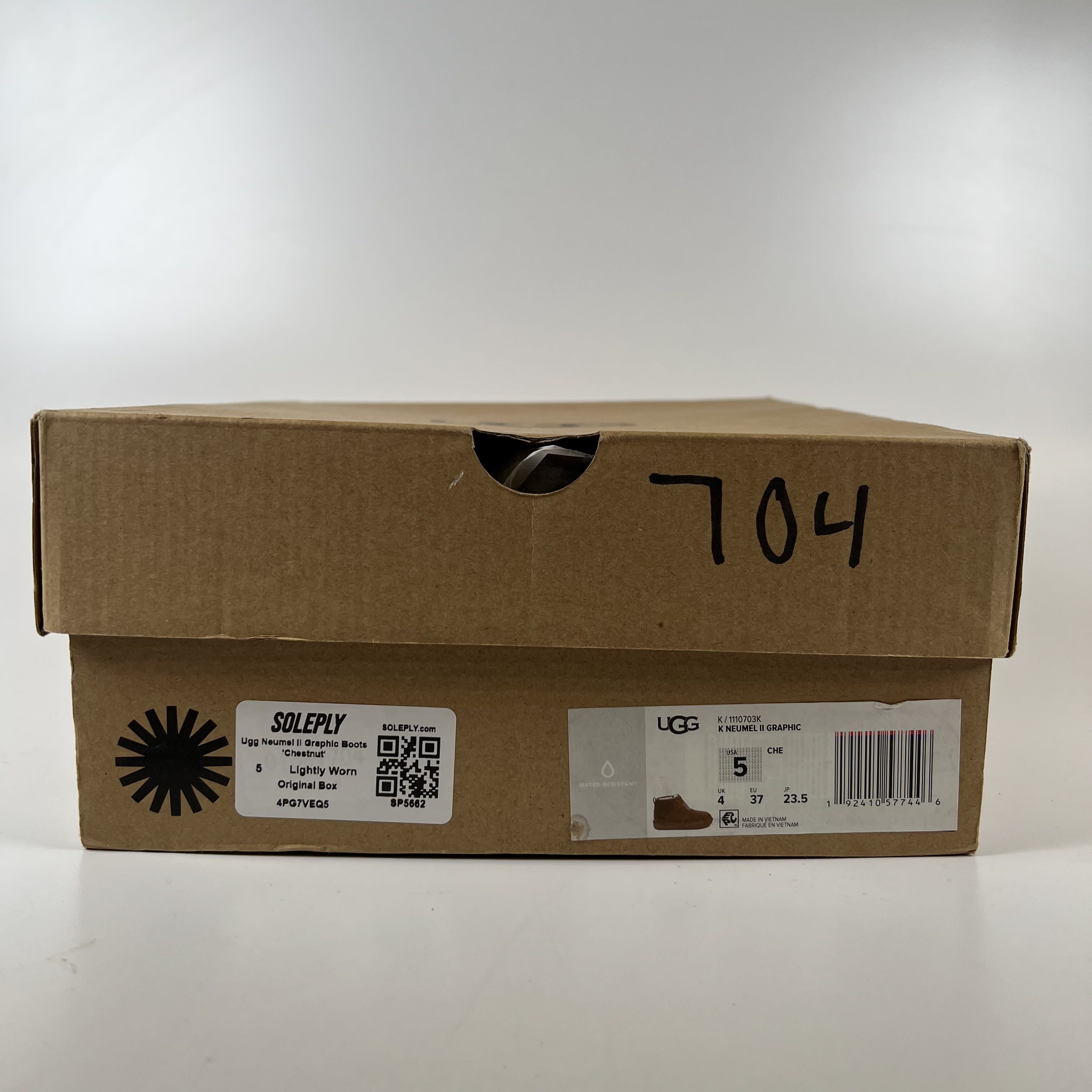SP5662 Ugg Neumel II Graphic Boots 'Chestnut'