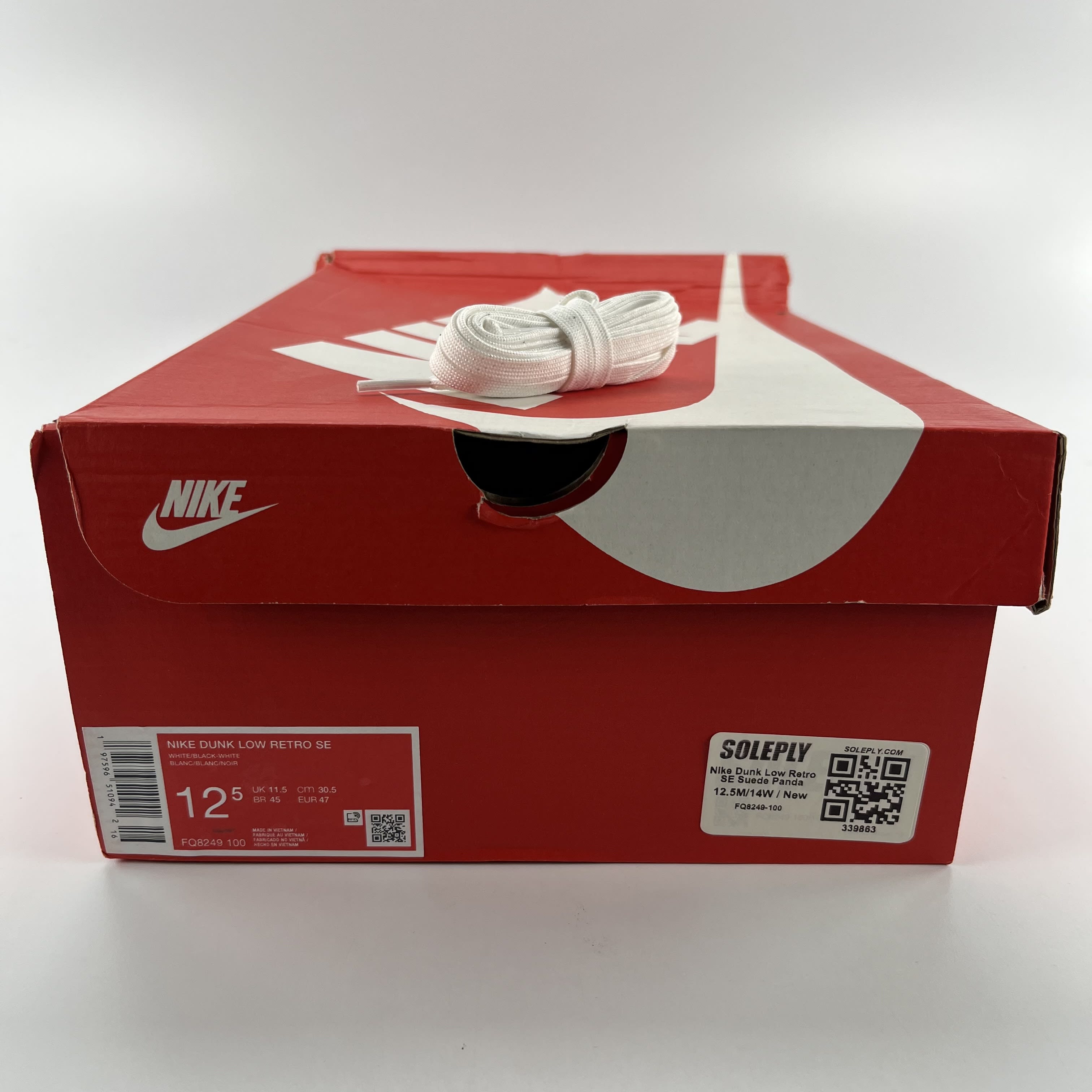339863 Nike Dunk Low Retro SE Suede Panda