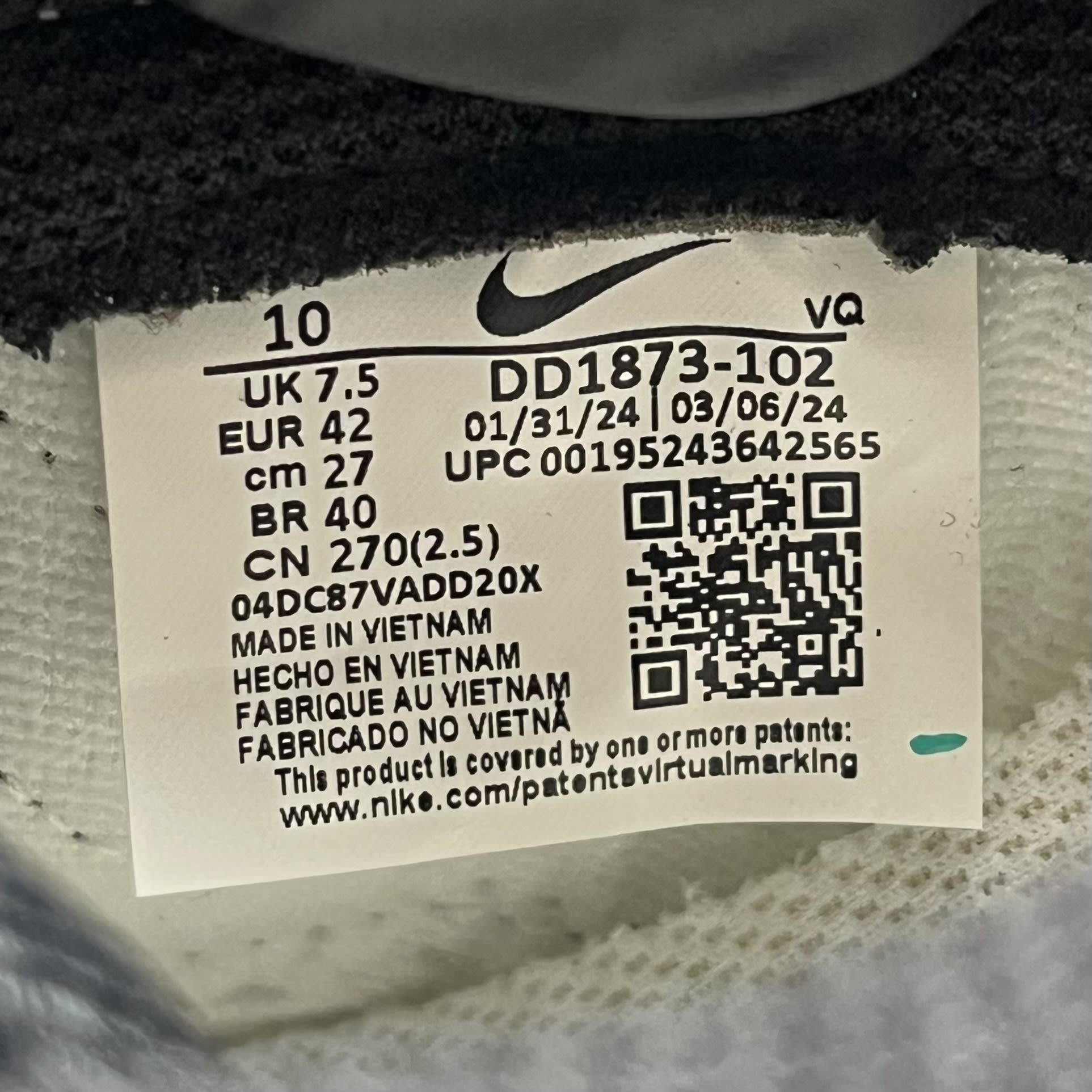 [280707] Wmns Dunk Low Next Nature 'Panda'