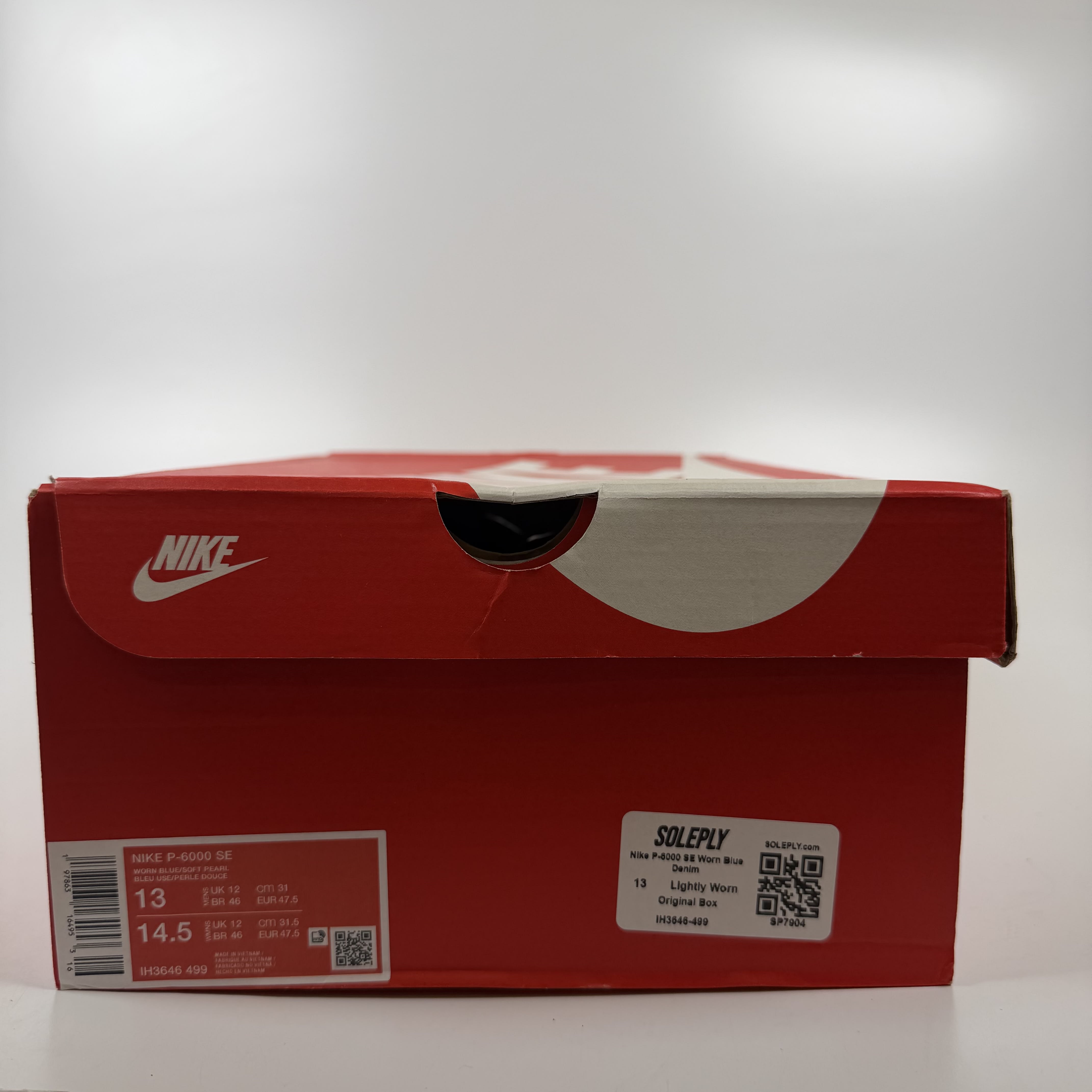 SP7904 Nike P-6000 SE Worn Blue Denim