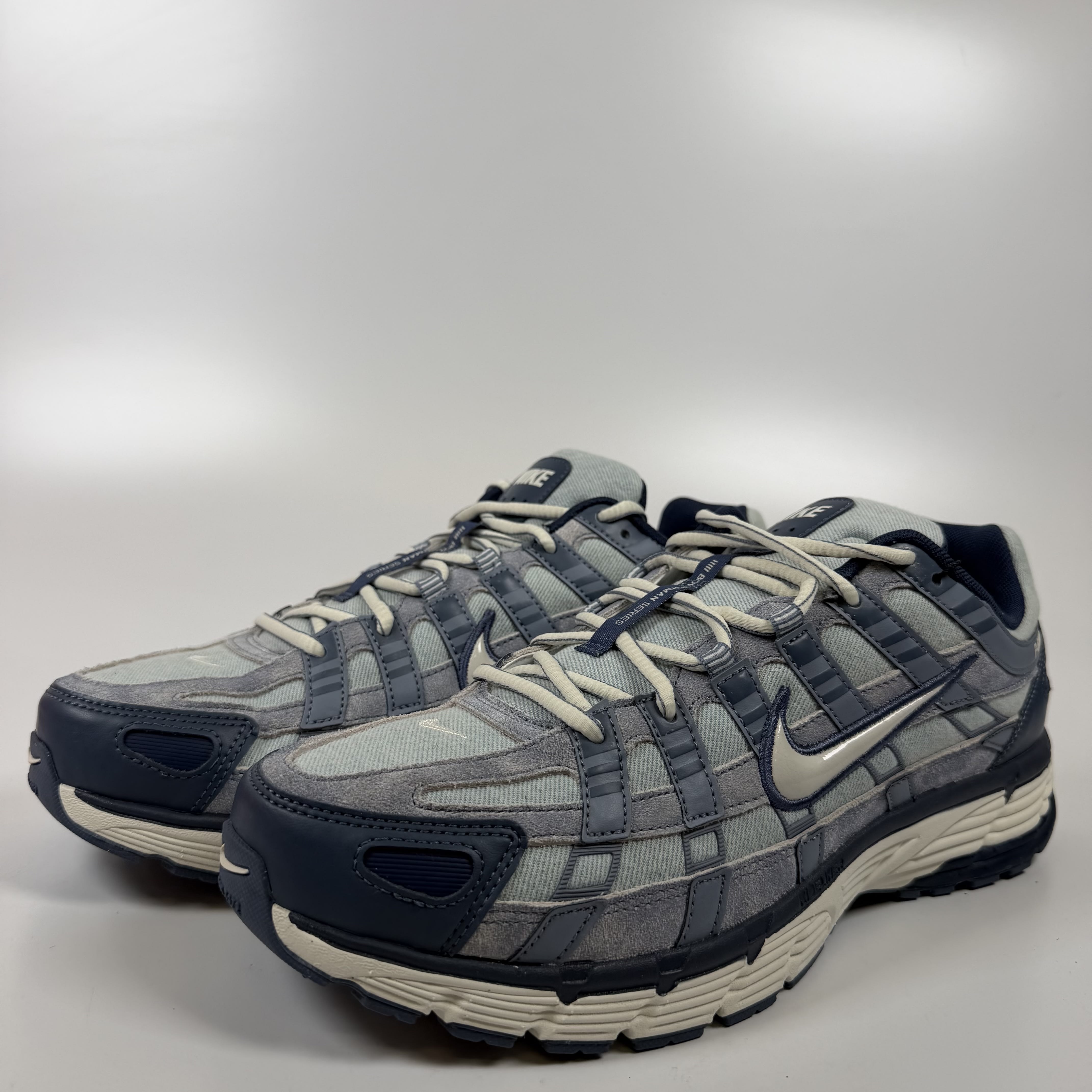 SP7904 Nike P-6000 SE Worn Blue Denim