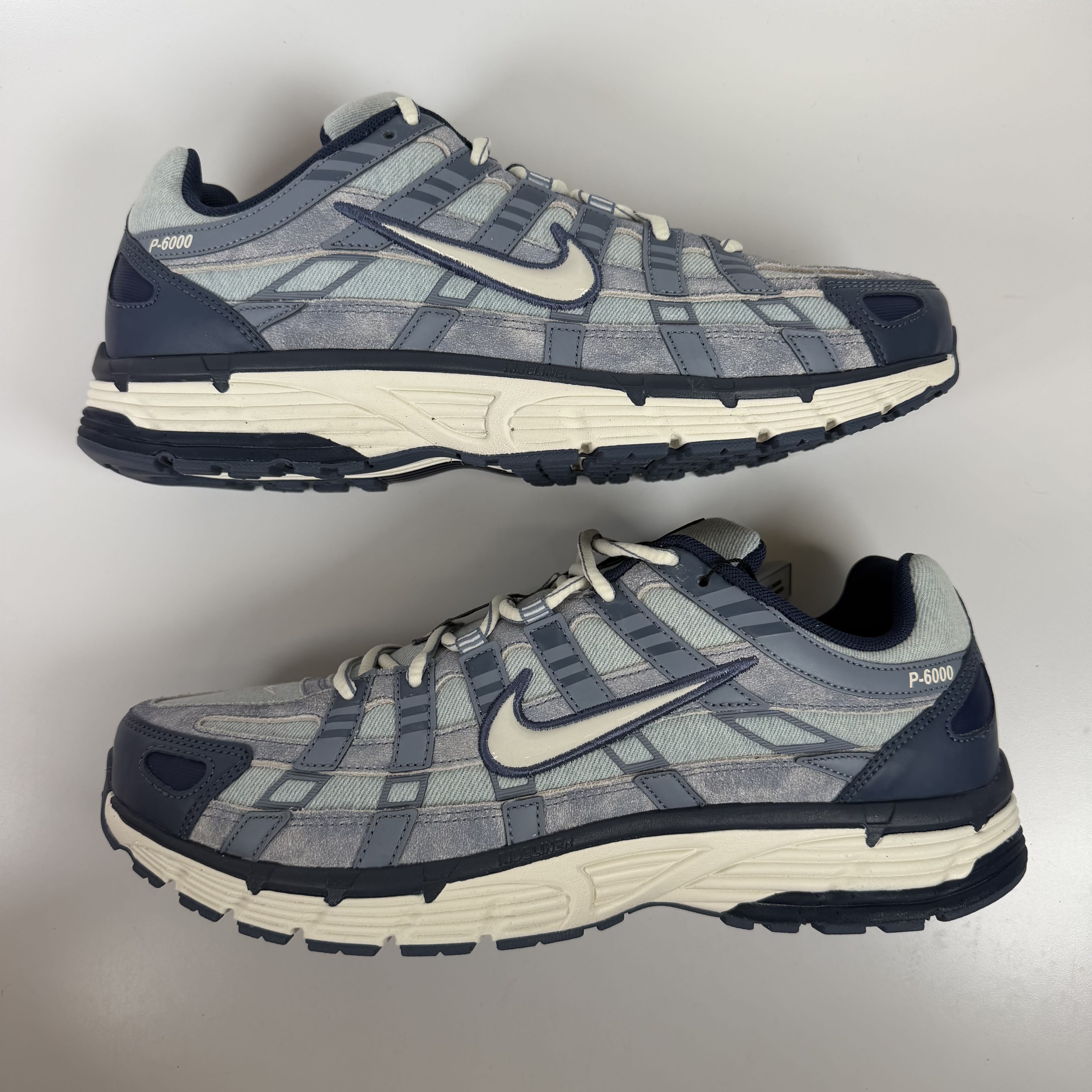 SP7904 Nike P-6000 SE Worn Blue Denim