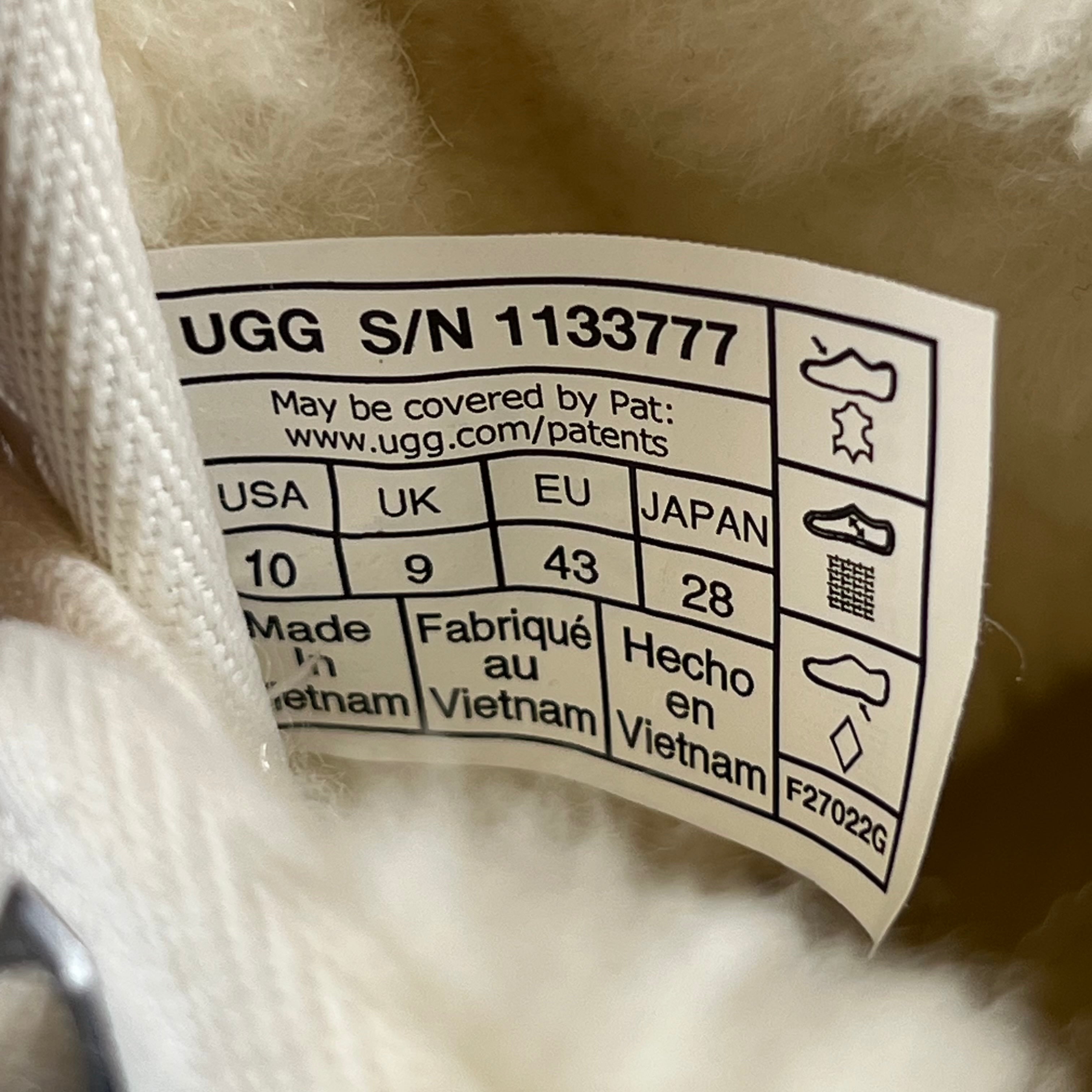 SP6938 UGG Neumel Leather Boot White