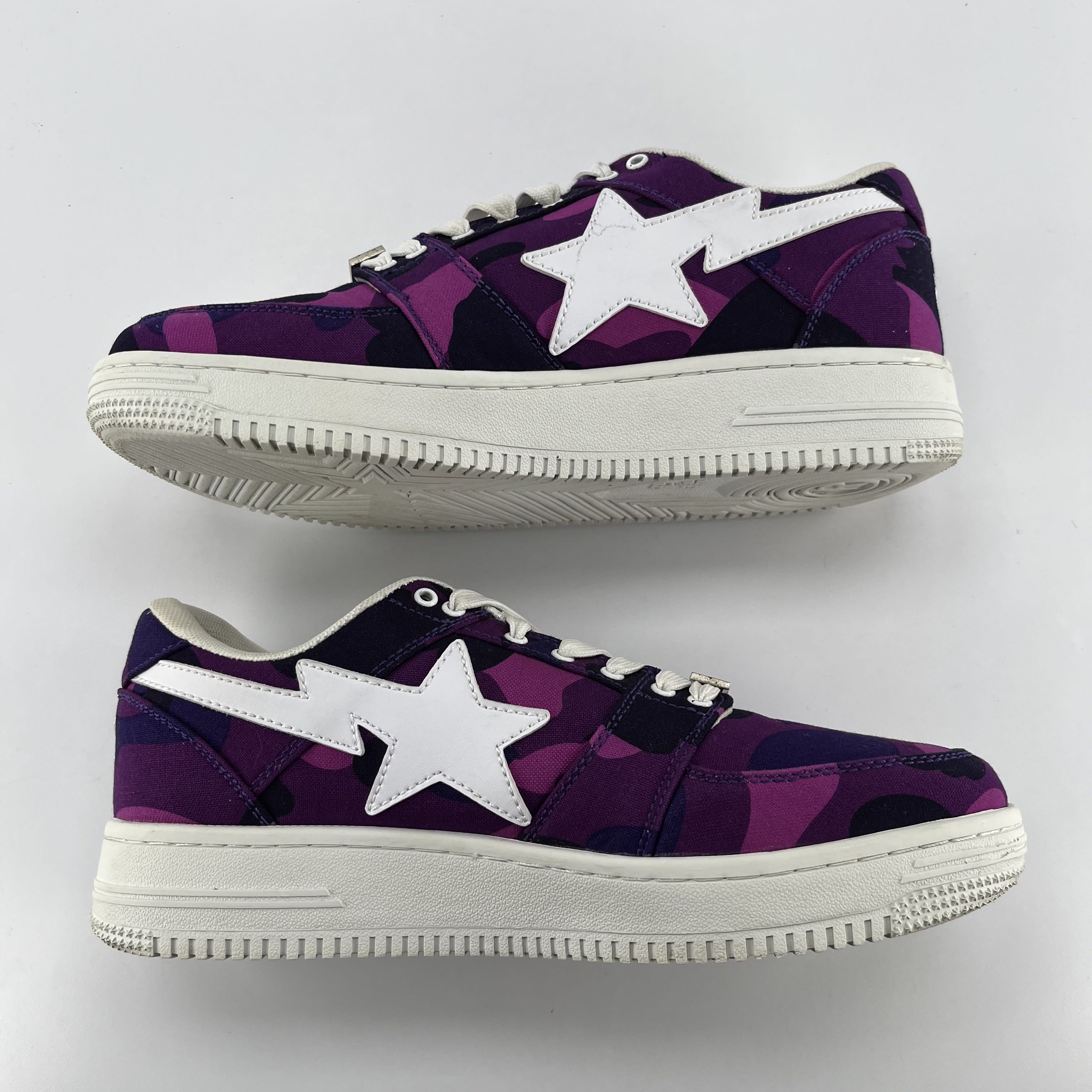 628846 A Bathing Ape Bape Sta Low Color Camo Purple