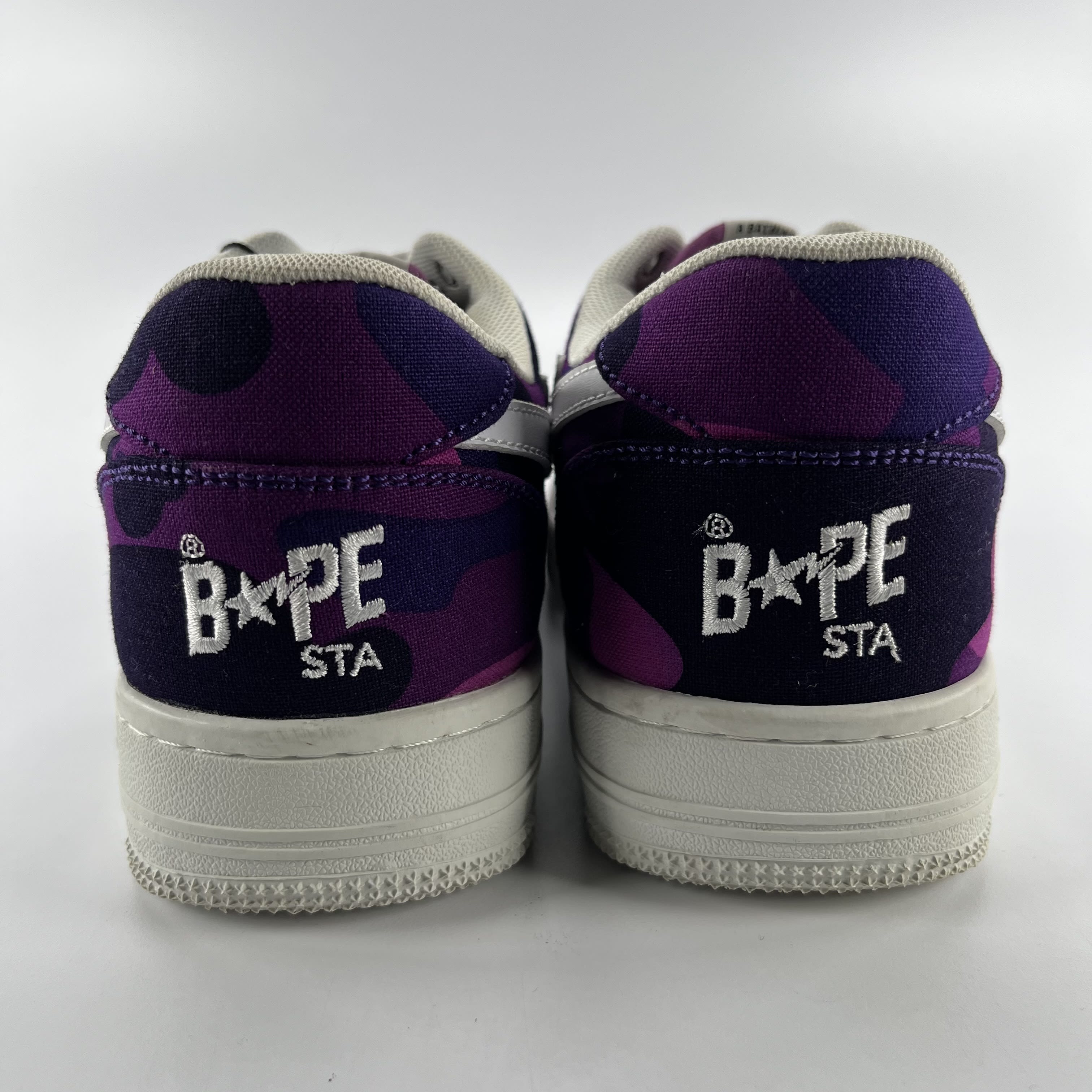 628846 A Bathing Ape Bape Sta Low Color Camo Purple