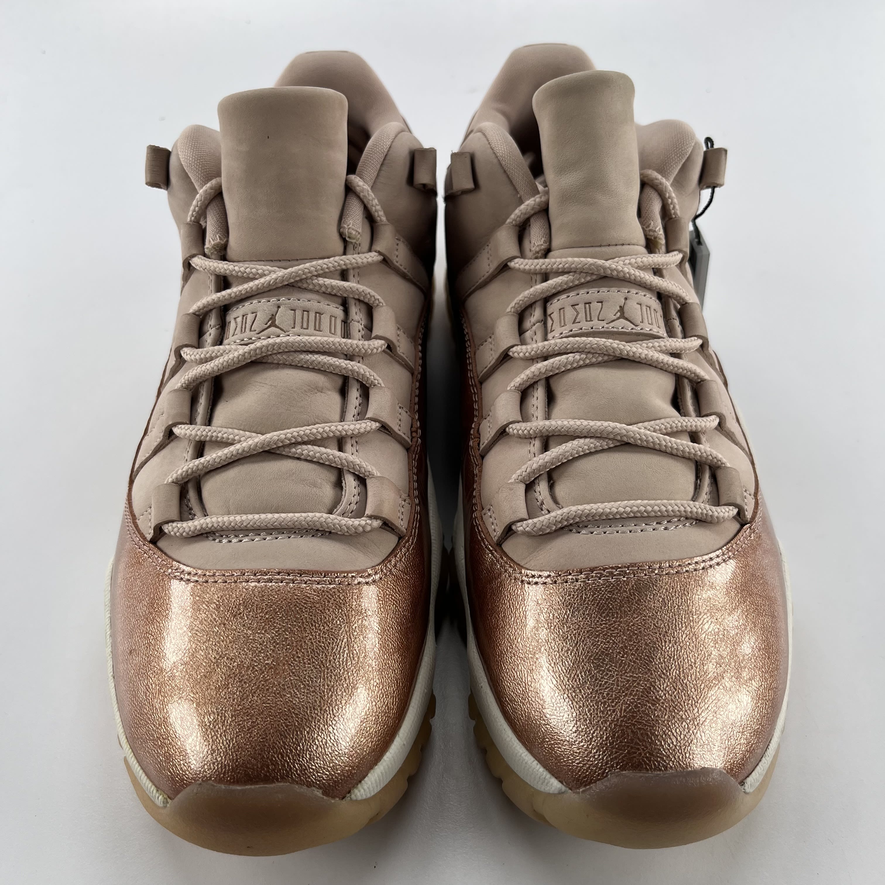 394556 Wmns Jordan 11 Low Rose Gold