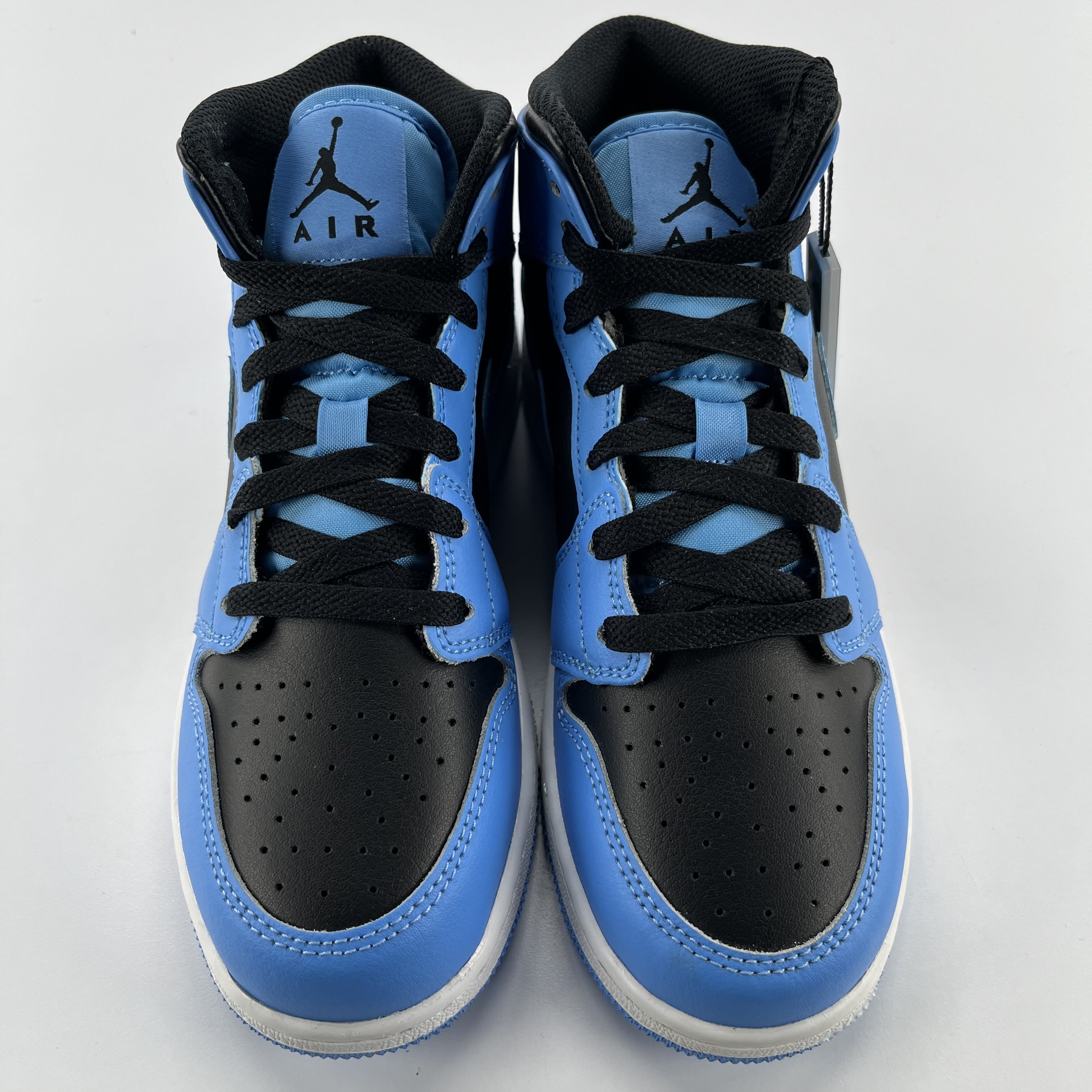 263181 Jordan 1 Mid University Blue Black (GS)