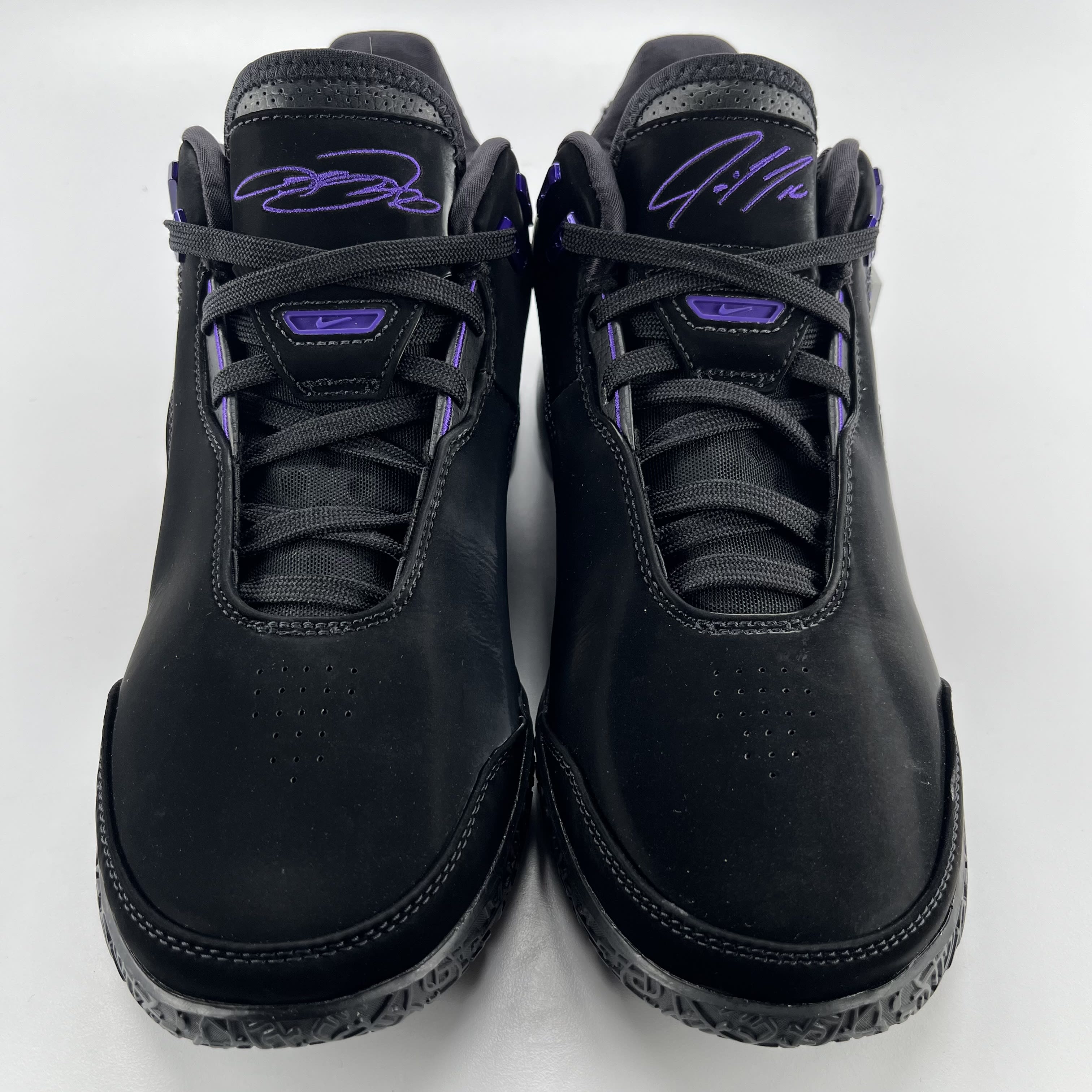 SP55 Nike Zoom LeBron NXXT Gen AMPD Black Field Purple Bright Mandarin