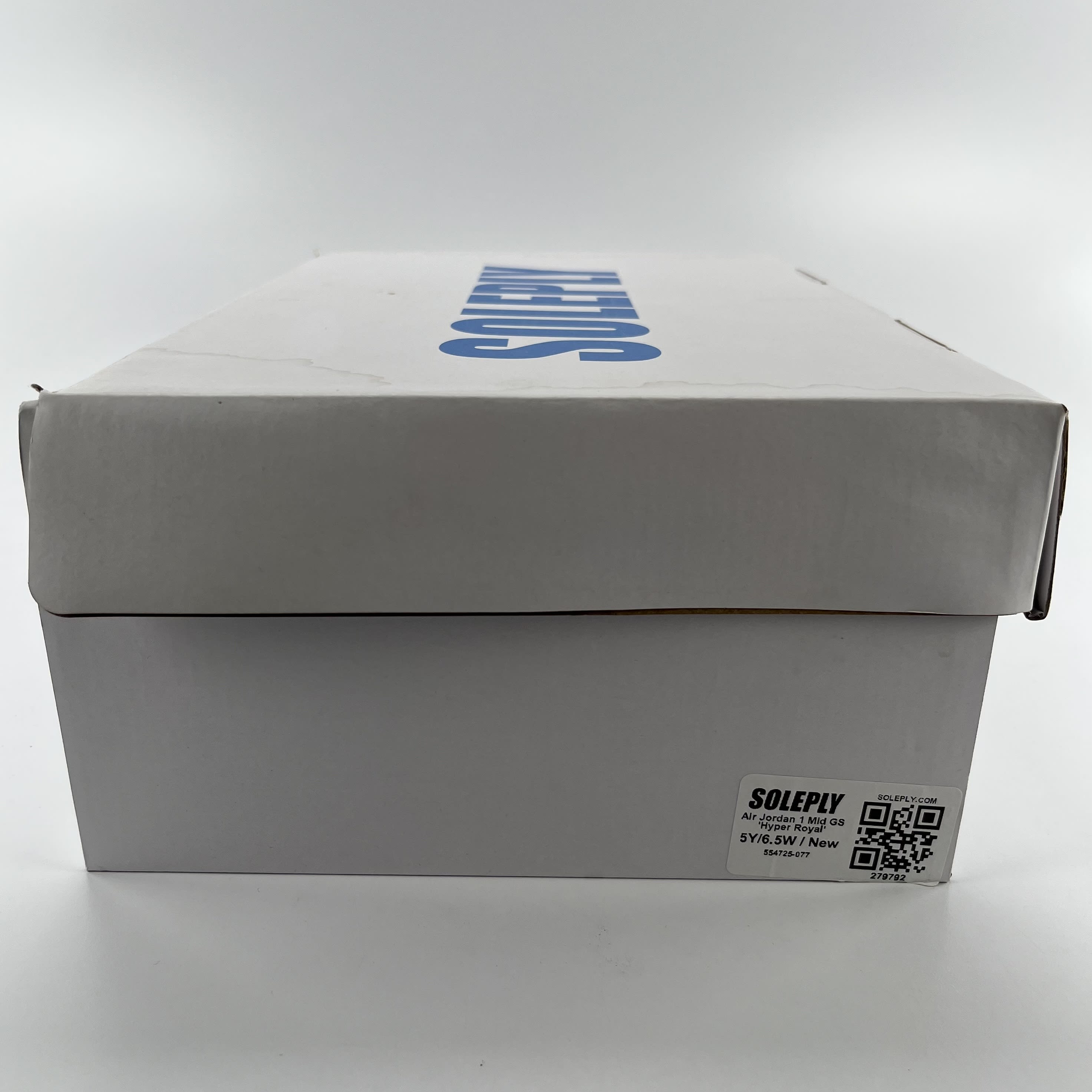 279792 Air Jordan 1 Mid GS 'Hyper Royal'