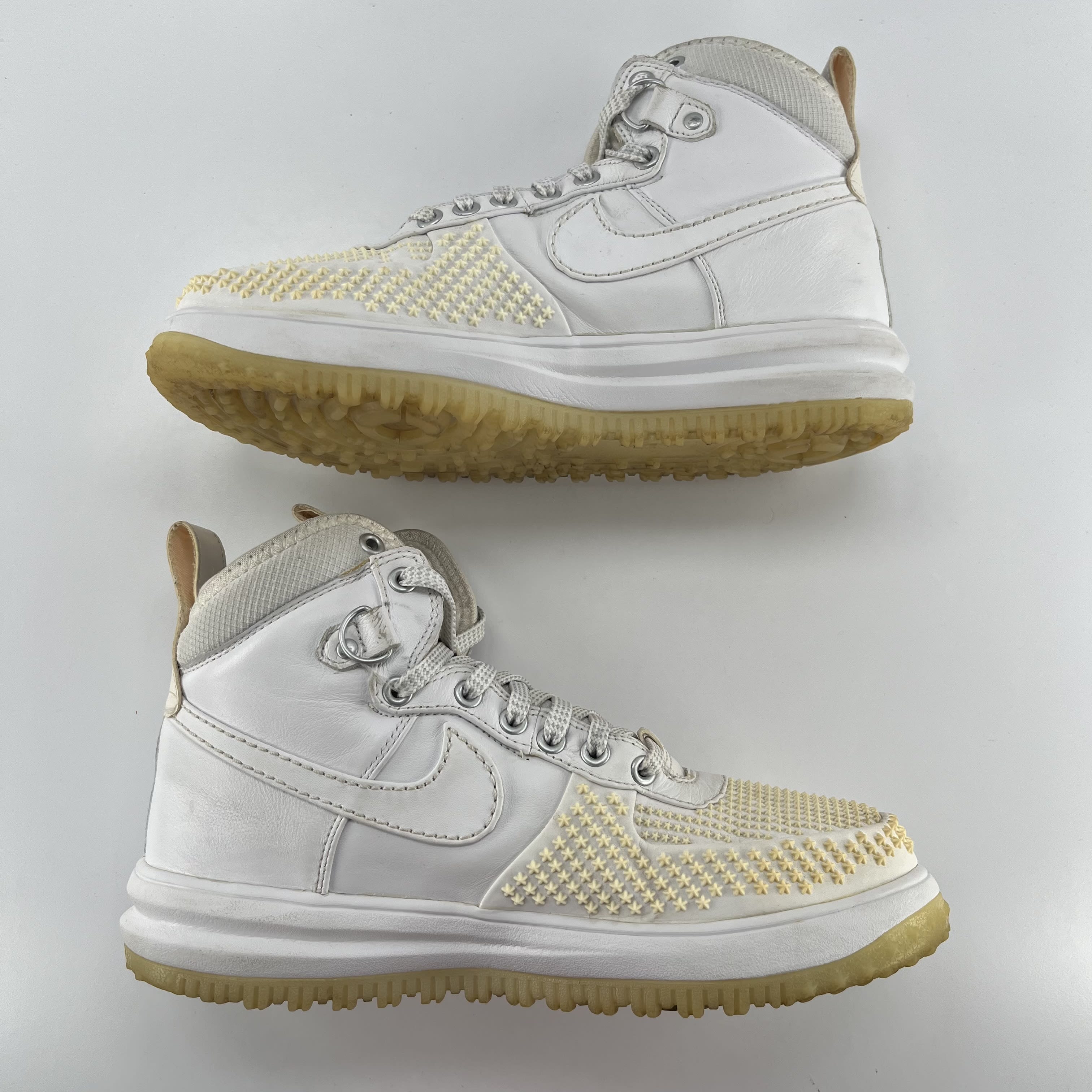 414689 Nike Lunar Force 1 Duckboot White/White