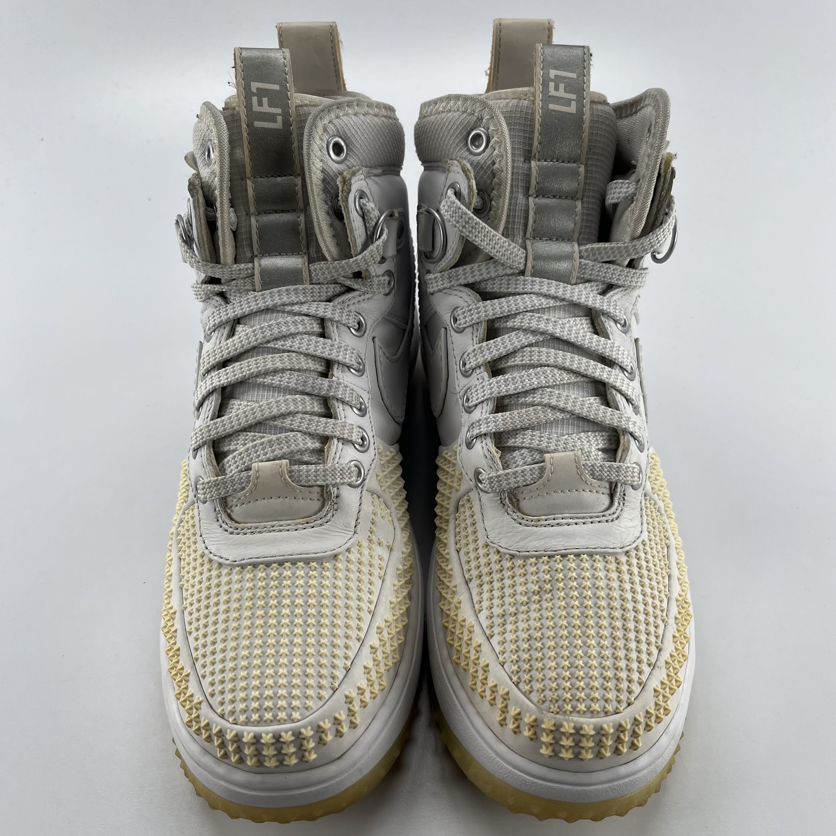 414689 Nike Lunar Force 1 Duckboot White/White
