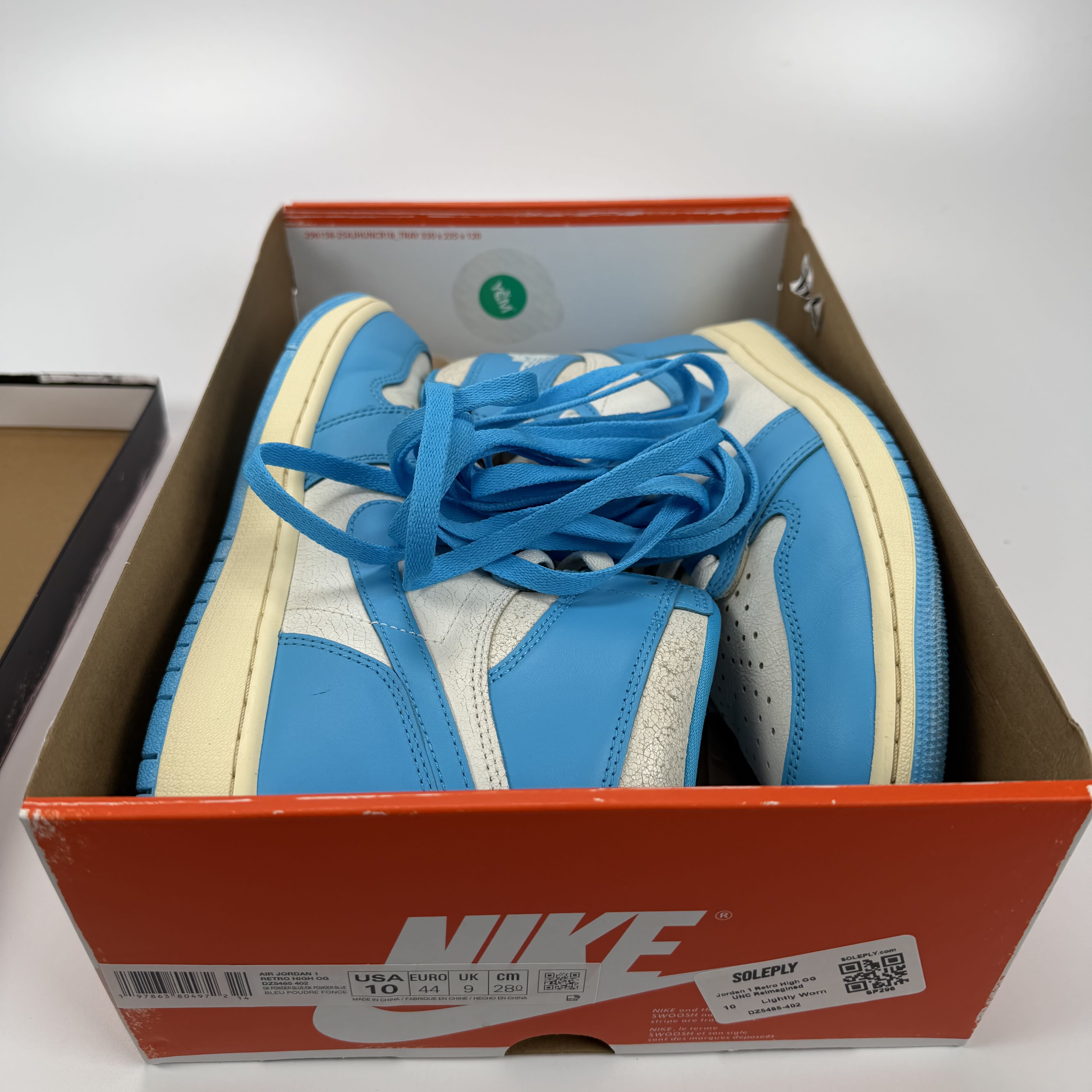 SP296 Jordan 1 Retro High OG UNC Reimagined