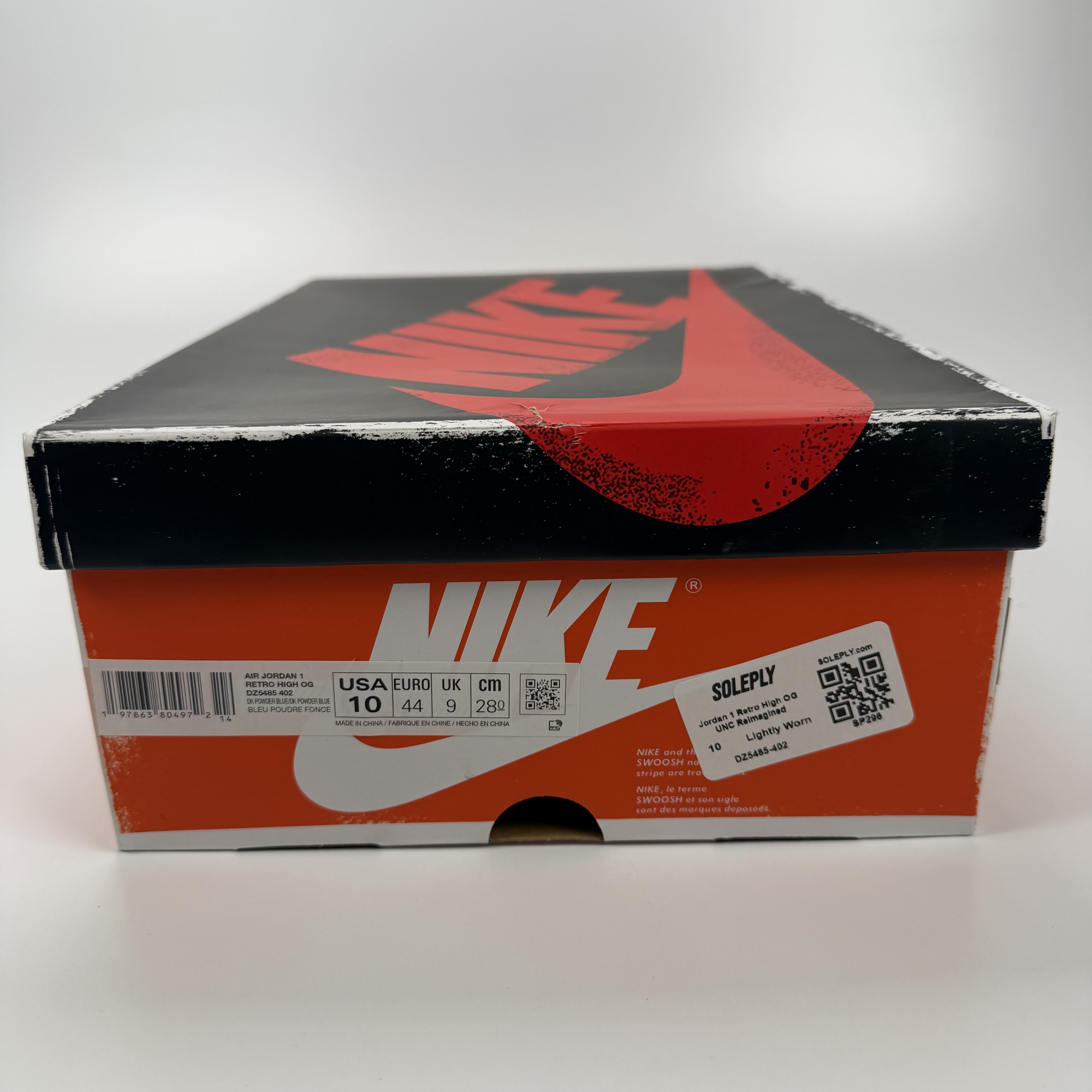 SP296 Jordan 1 Retro High OG UNC Reimagined