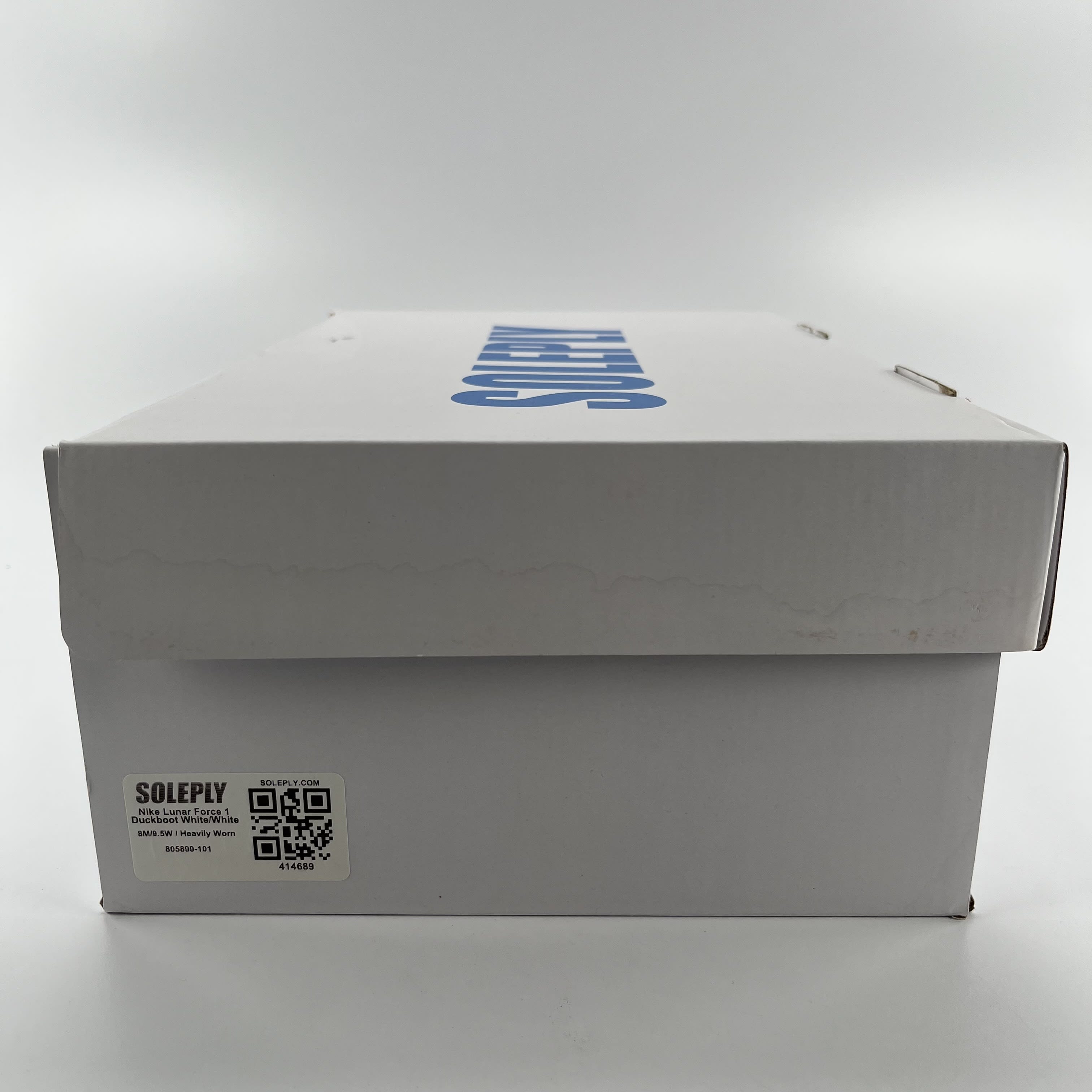 414689 Nike Lunar Force 1 Duckboot White/White