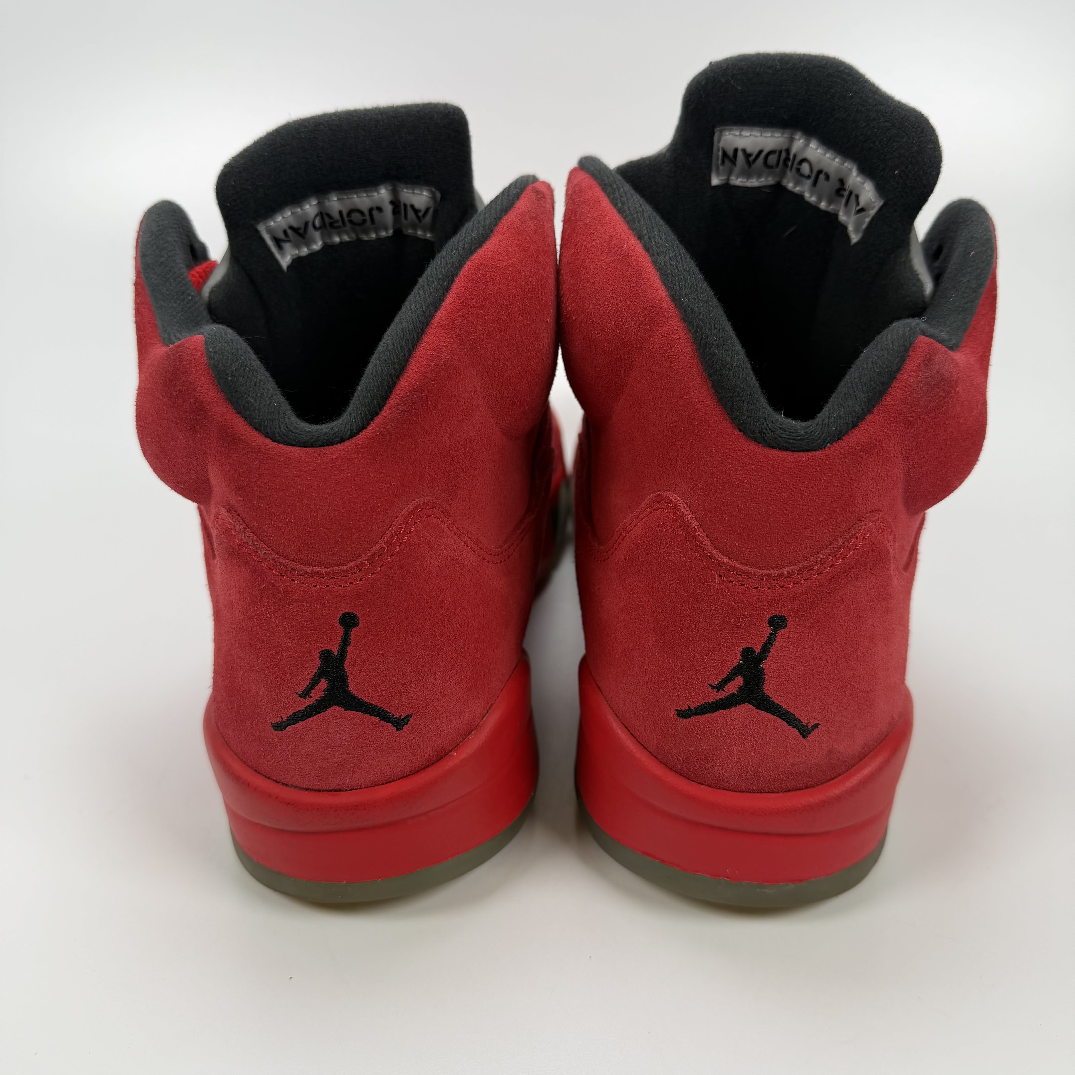 633071 Jordan 5 Retro Red Suede