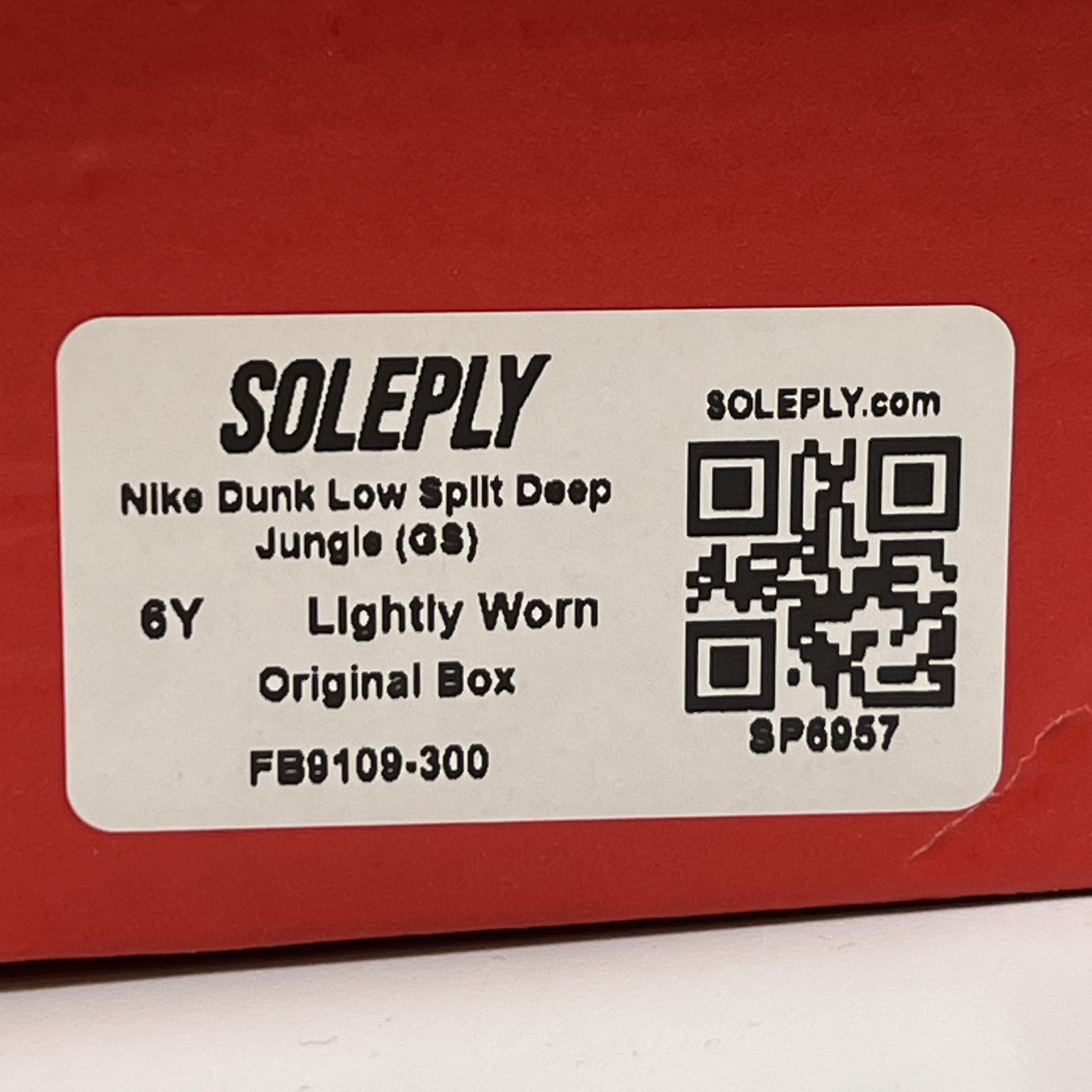 SP6957 Nike Dunk Low Split Deep Jungle (GS)