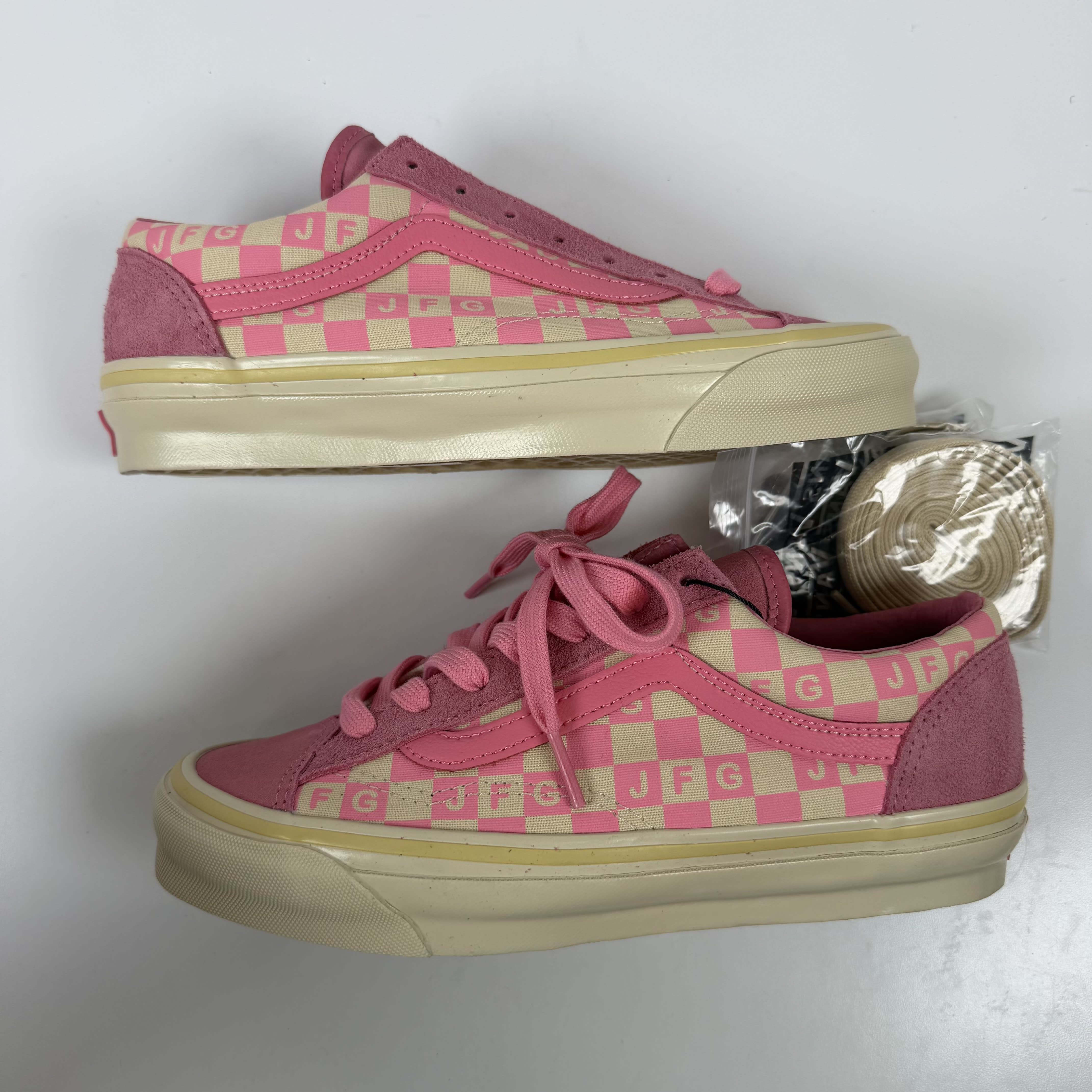SP8148 Vans Vault OG Style 36 LX Joe Freshgoods The Honeymoon Stage Pink