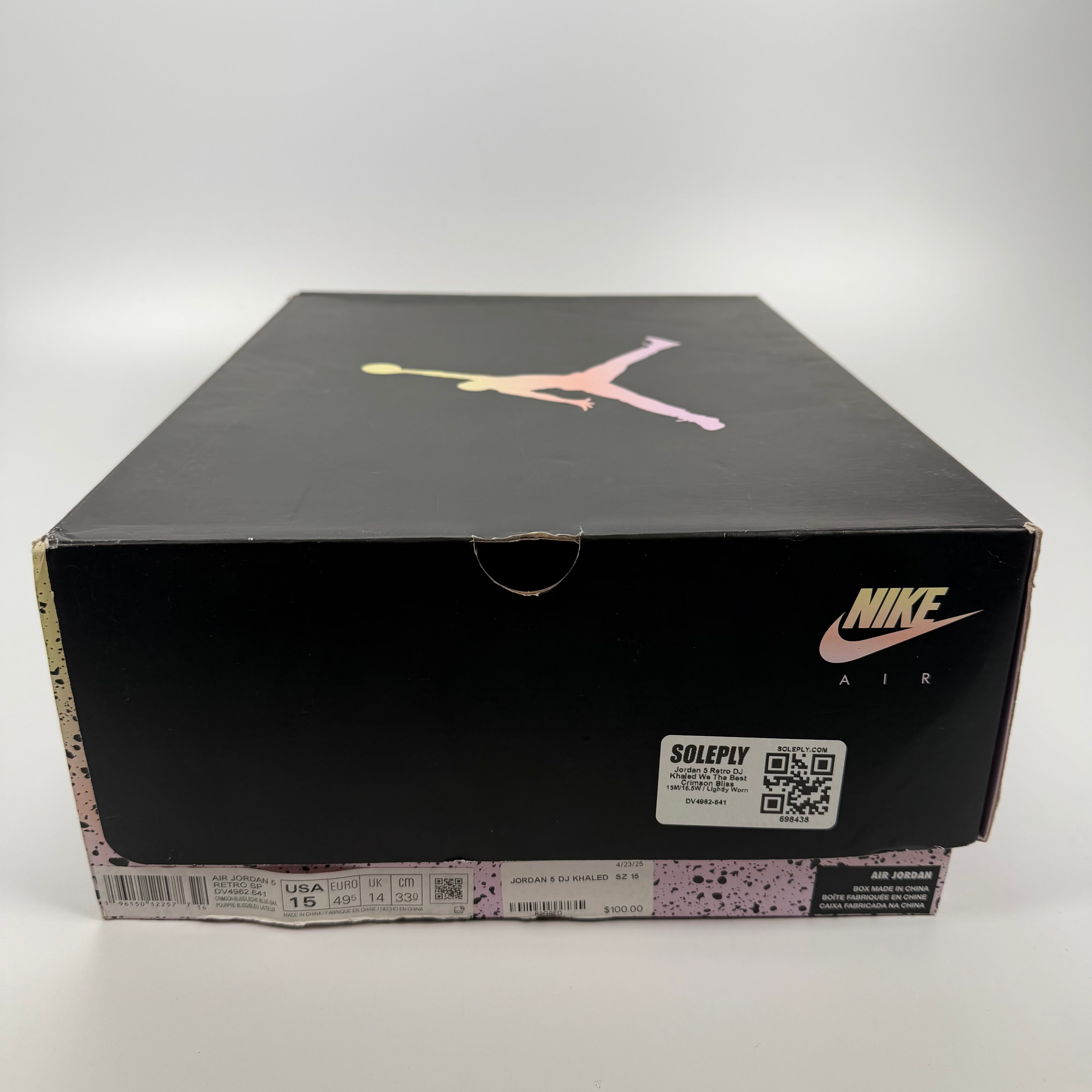 698438 Jordan 5 Retro DJ Khaled We The Best Crimson Bliss