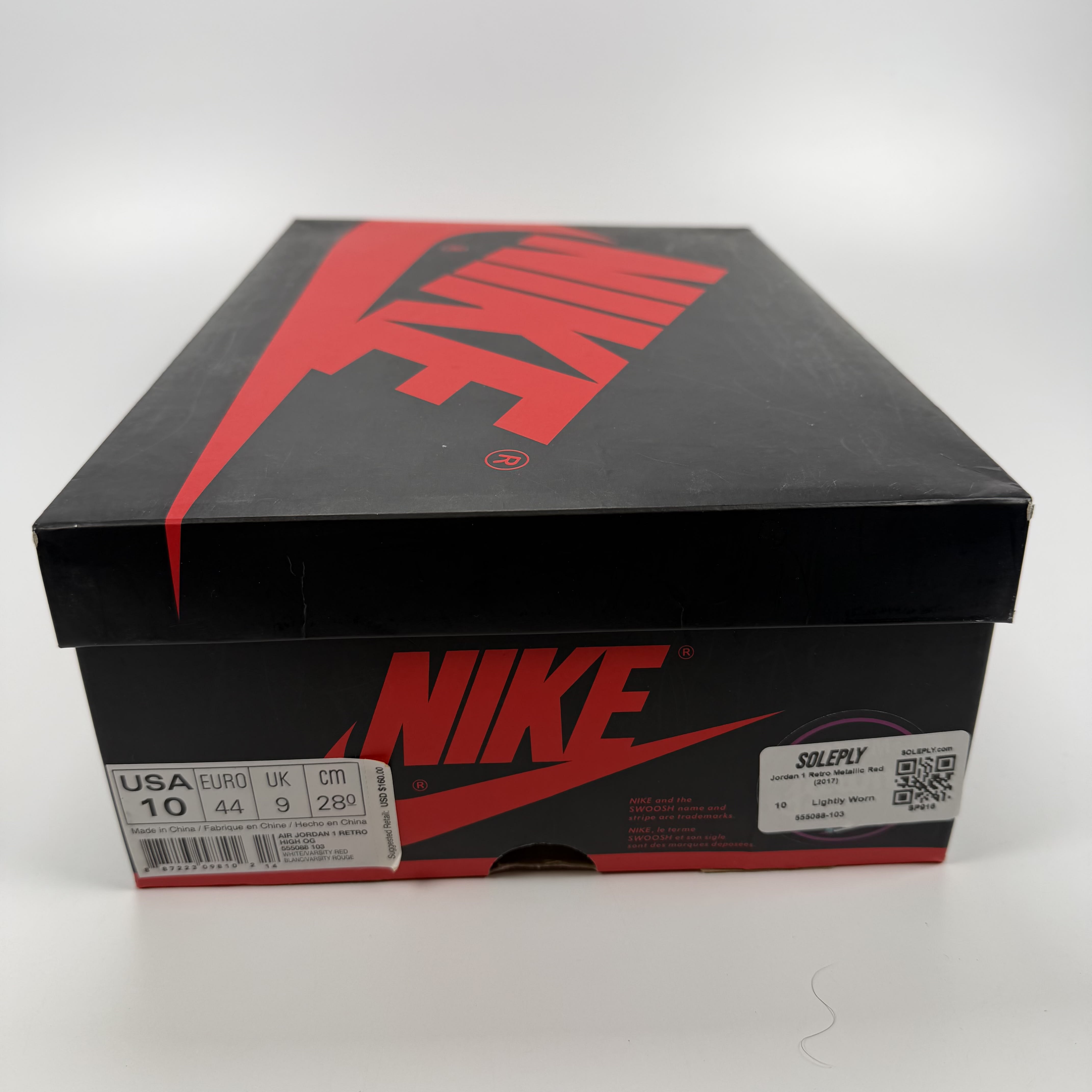 SP916 Jordan 1 Retro Metallic Red (2017)