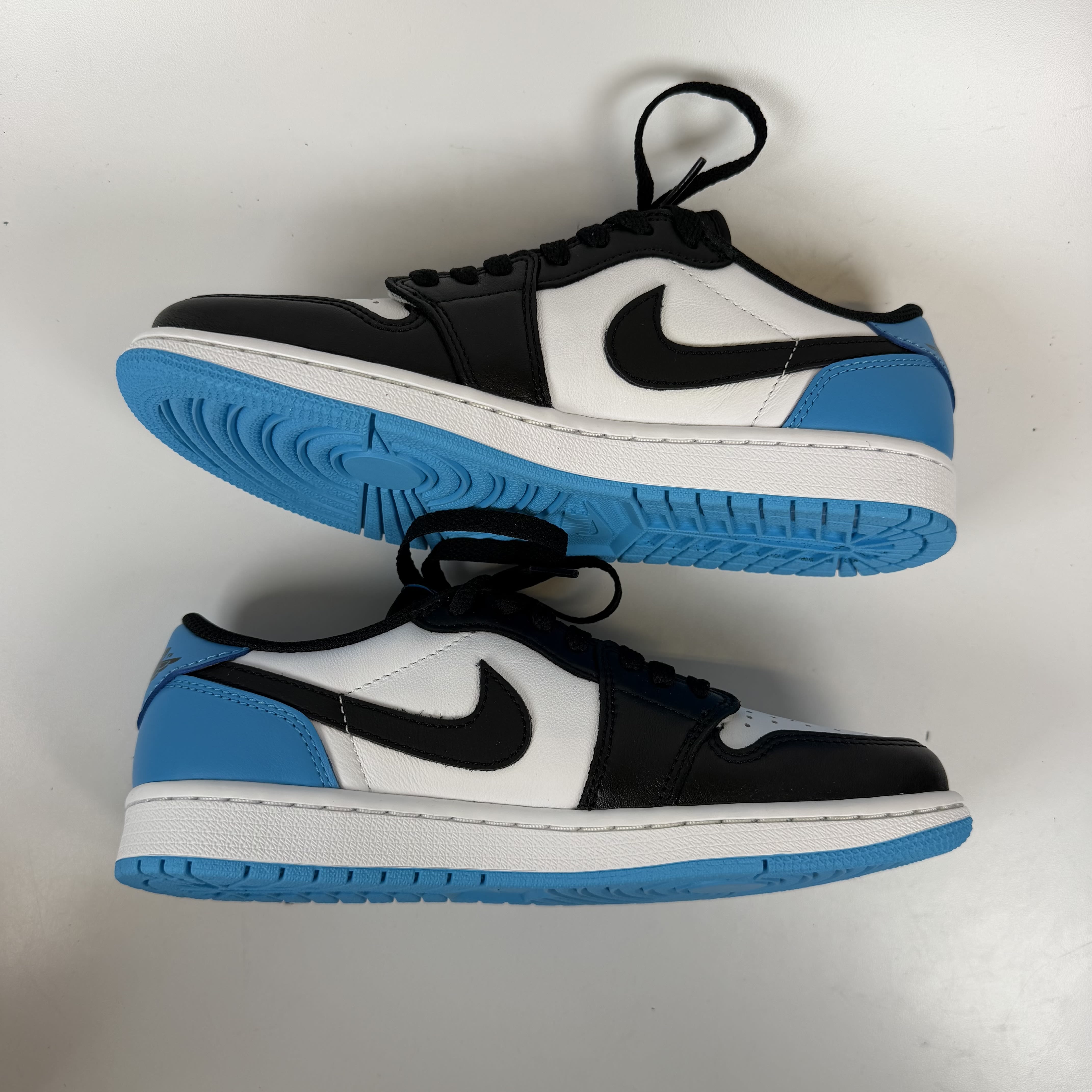 SP11552 Jordan 1 Retro Low OG Black Dark Powder Blue