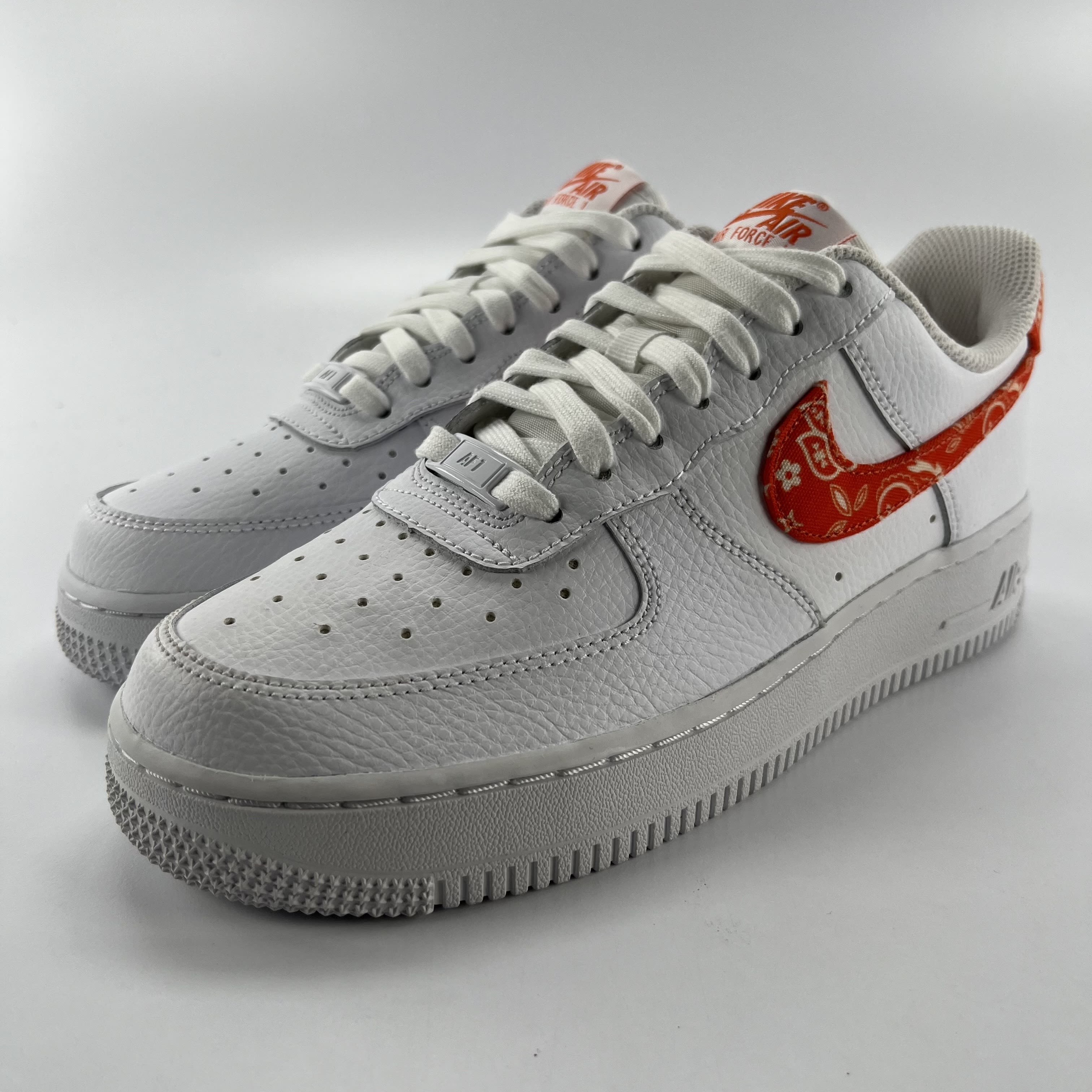 281758 Nike Air Force 1 Low Orange Paisley (Women's)