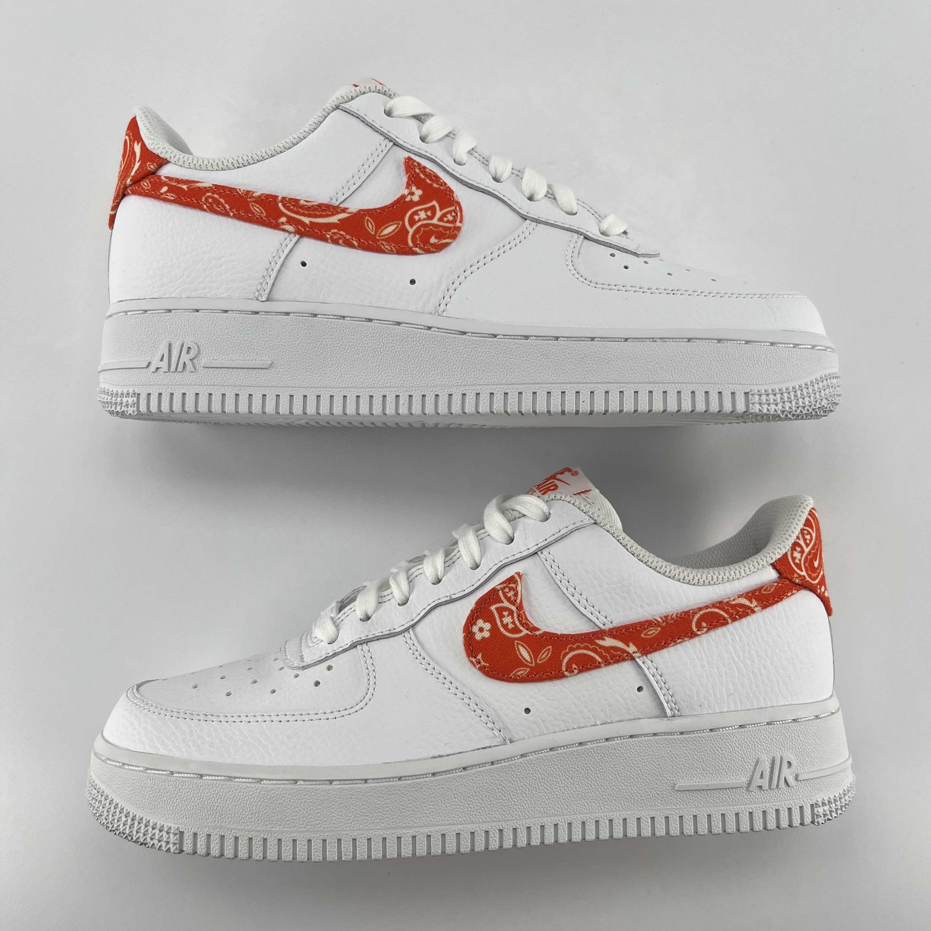 281758 Nike Air Force 1 Low Orange Paisley (Women's)