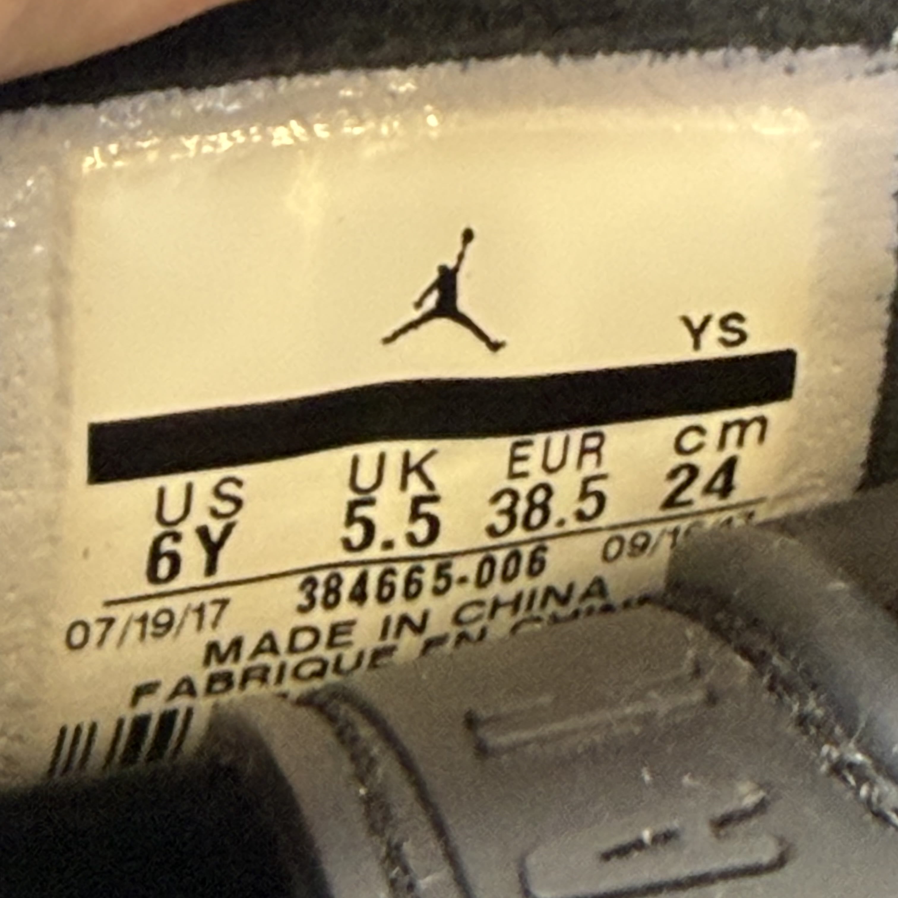 SP5493 Air Jordan 6 Retro UNC (GS)