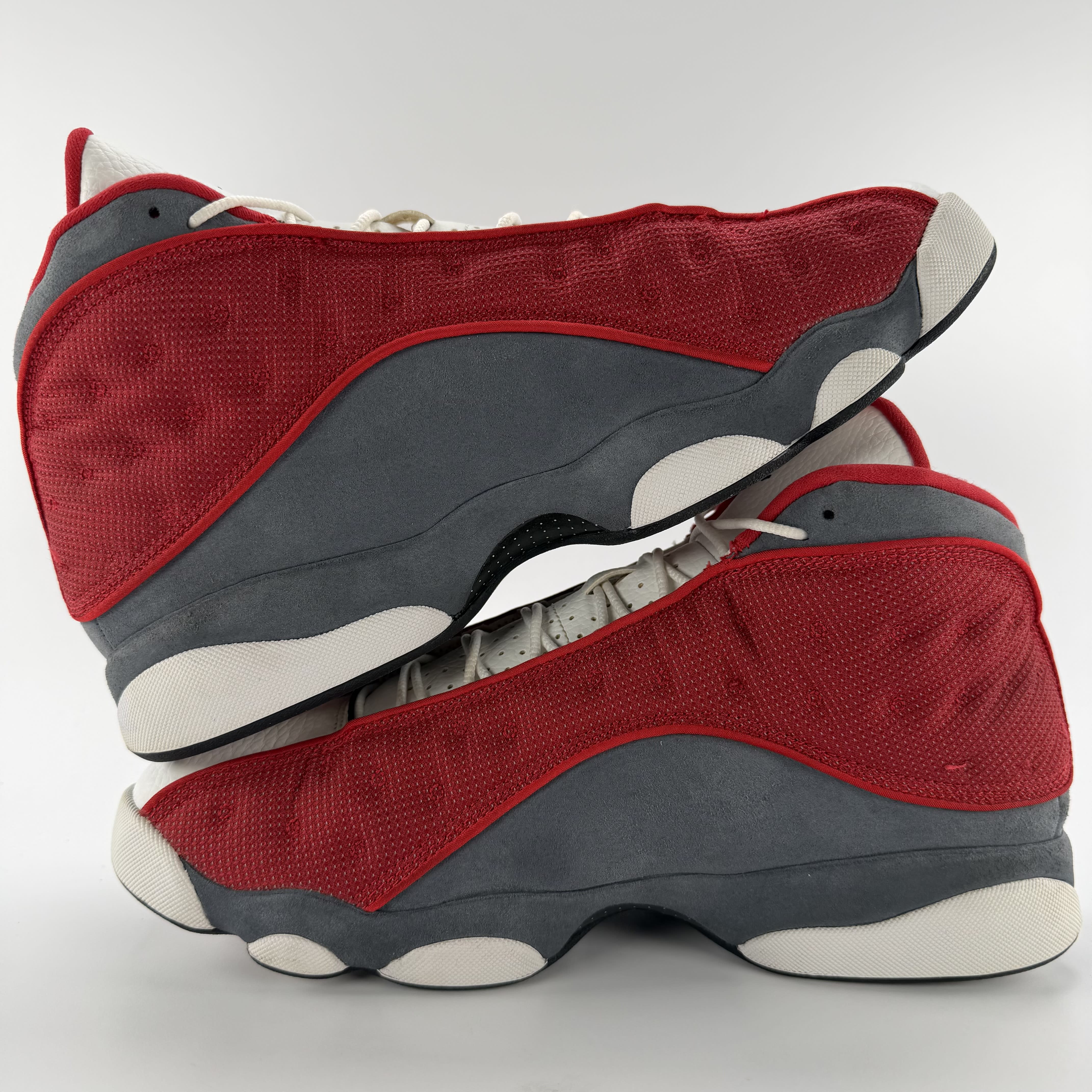 459139 Jordan 13 Retro Gym Red Flint Grey