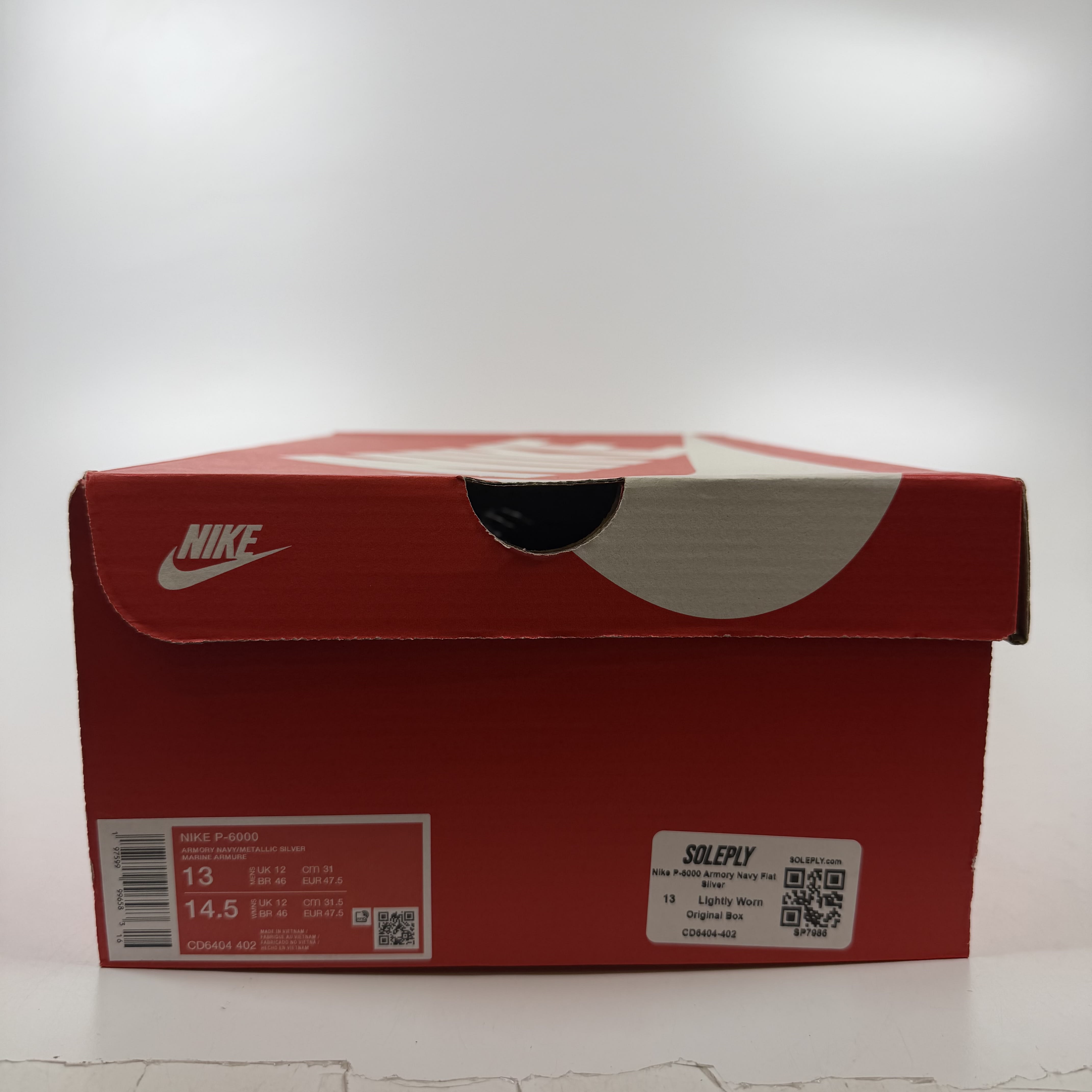 SP7986 Nike P-6000 Armory Navy Flat Silver