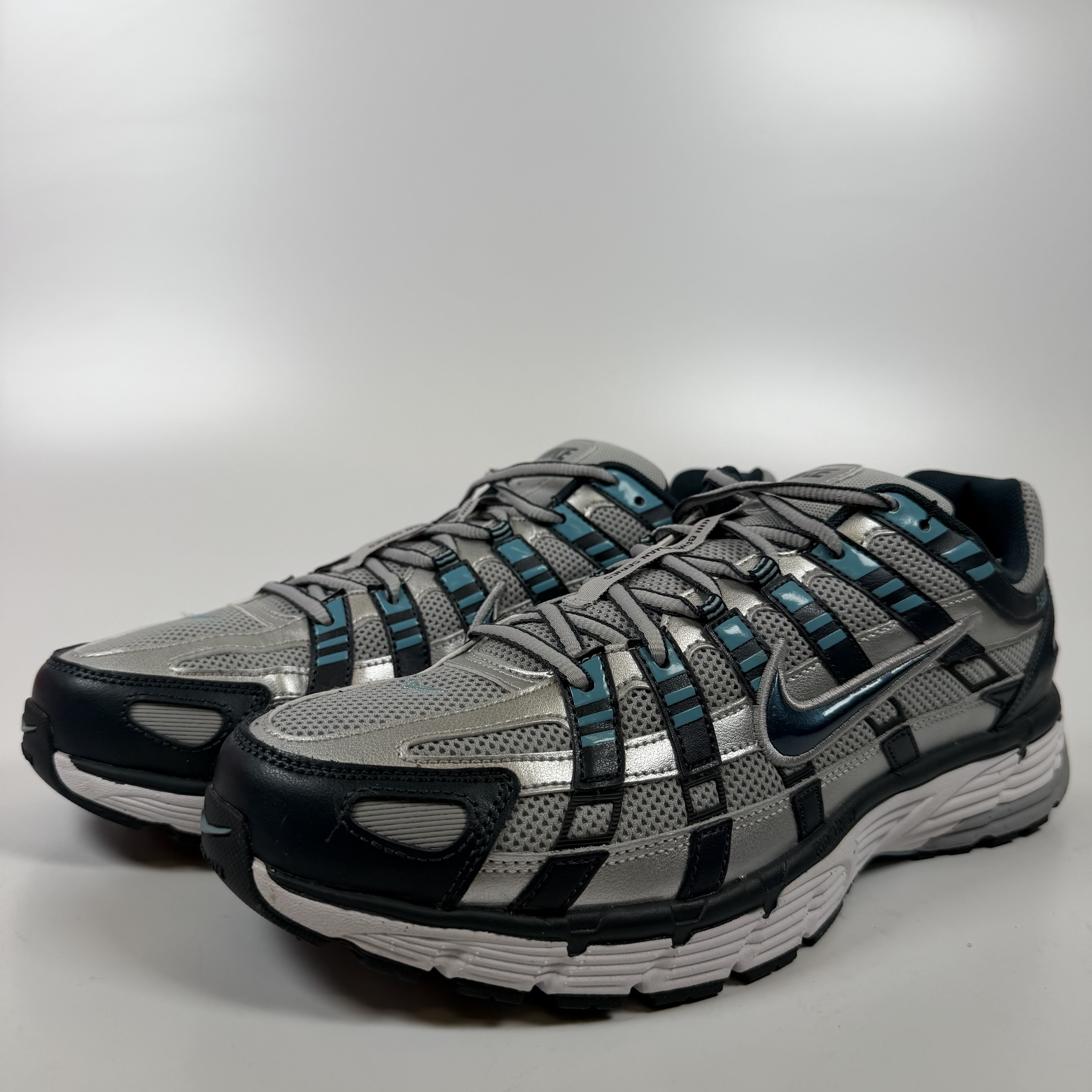 SP7986 Nike P-6000 Armory Navy Flat Silver