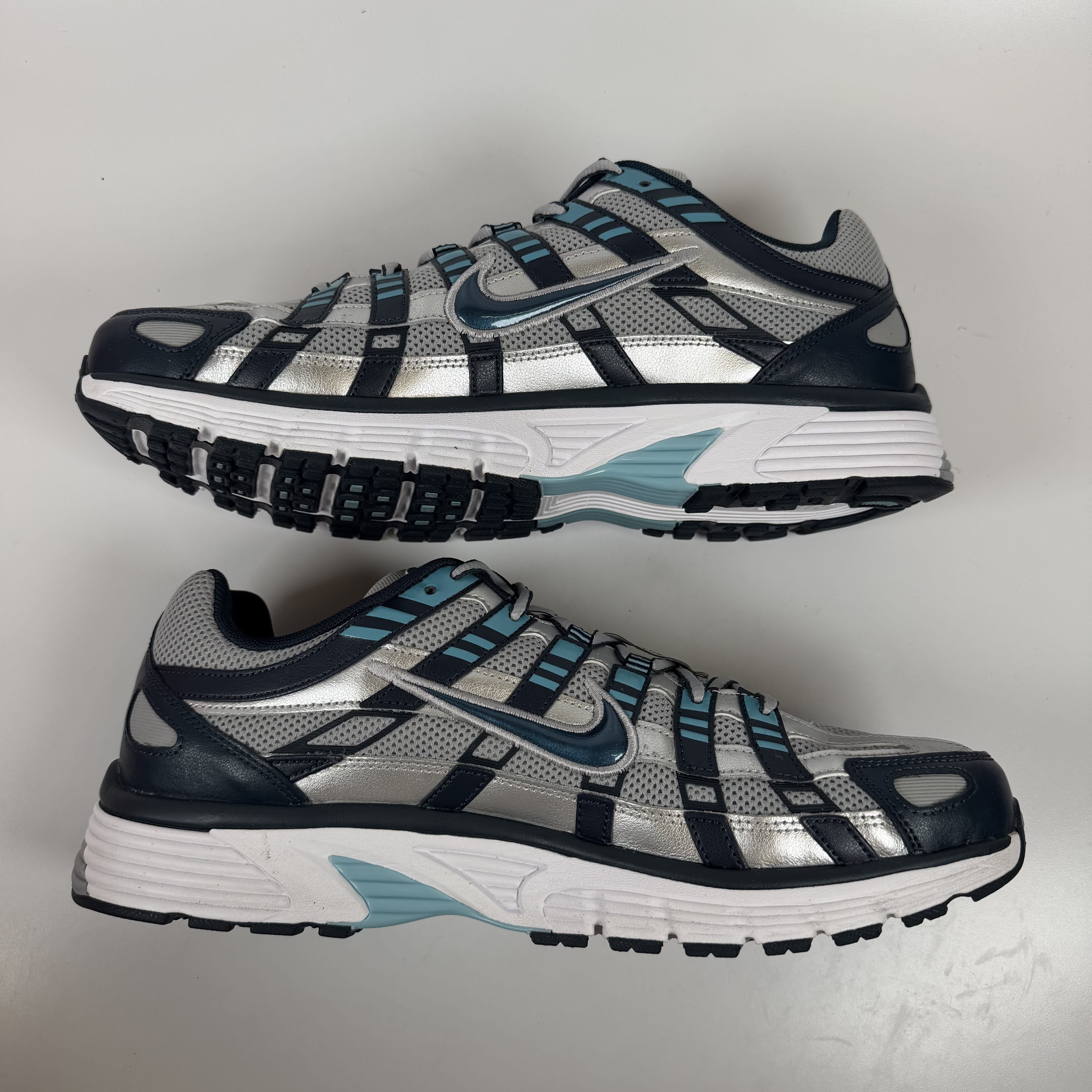 SP7986 Nike P-6000 Armory Navy Flat Silver