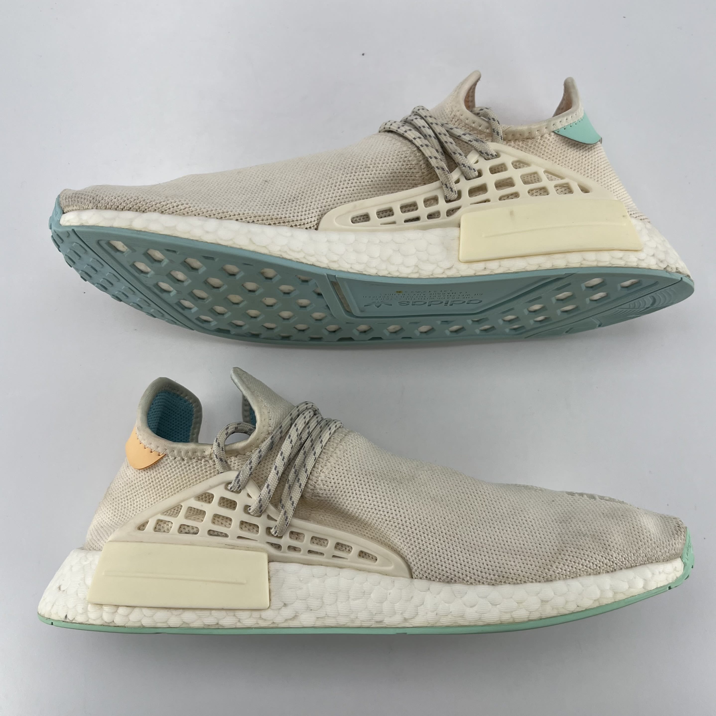 824172 adidas NMD HU Pharrell NERD Chalk White