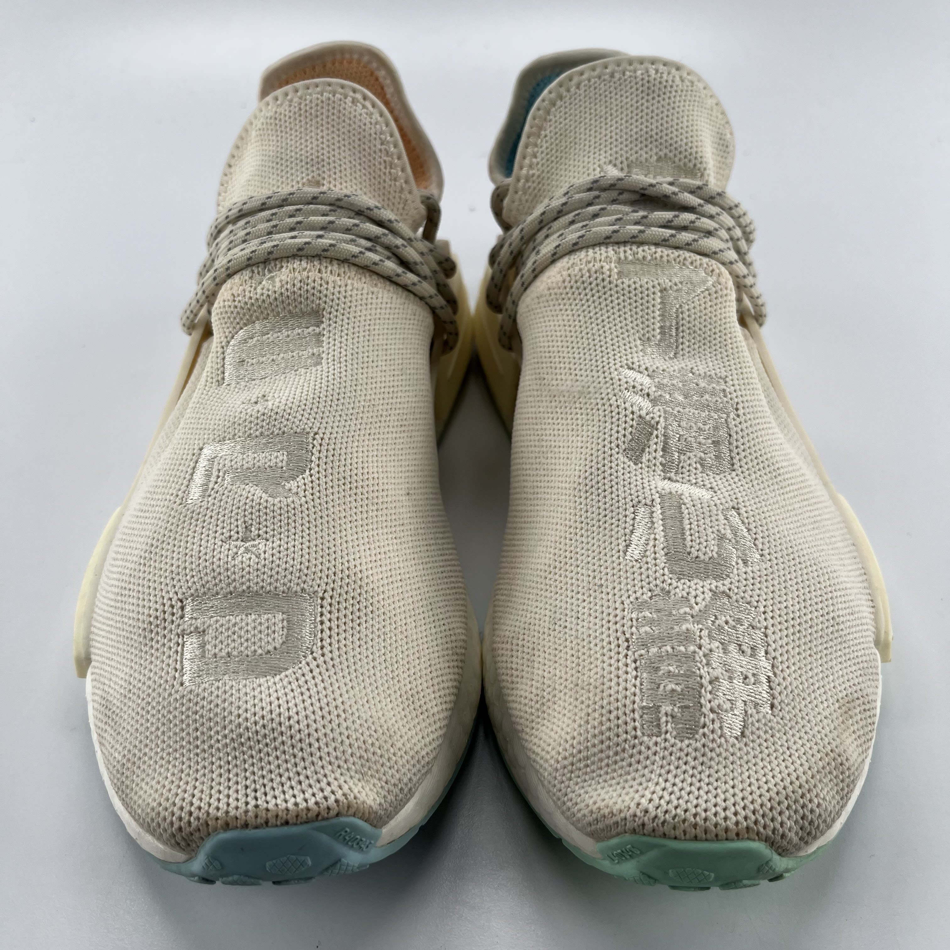 824172 adidas NMD HU Pharrell NERD Chalk White