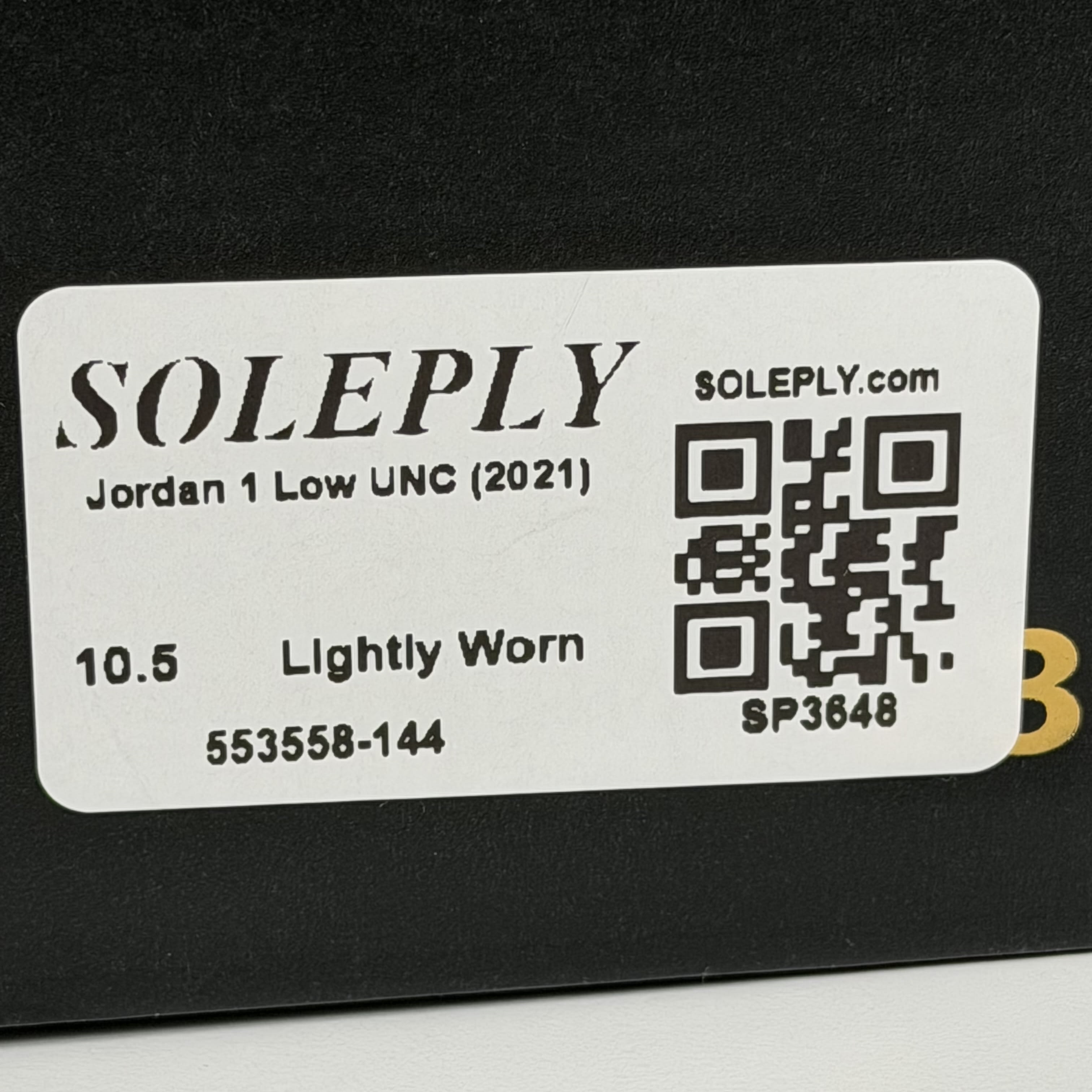 SP3648 Jordan 1 Low UNC (2021)